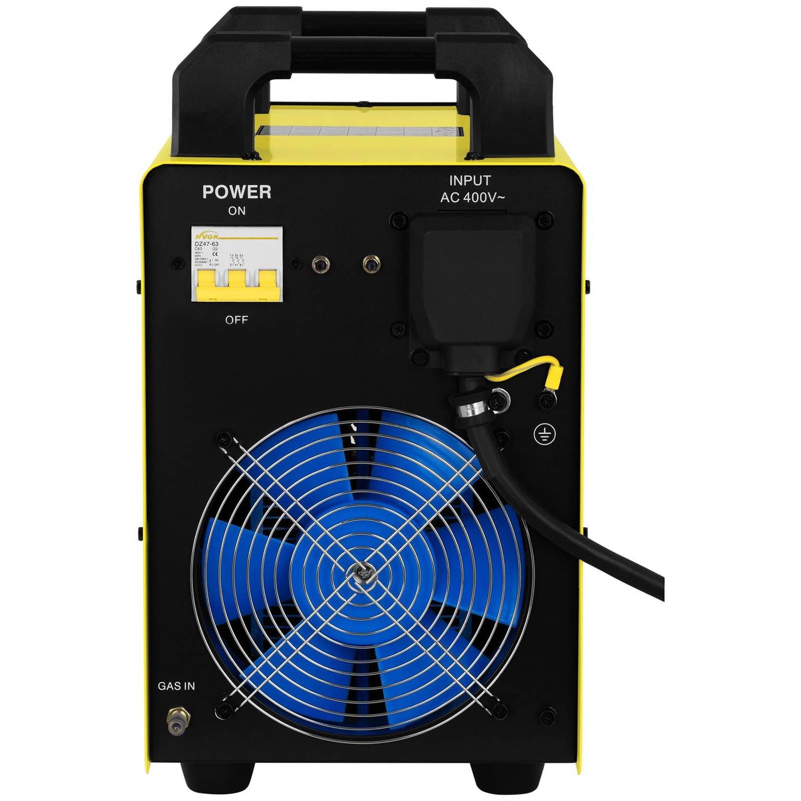 Stamos Welding Group Plasmaschneidegerät Plasmaschneider Cut IBGT Inverter Plasma 125 A 400V 34 mm Pilotzündung, 400 V