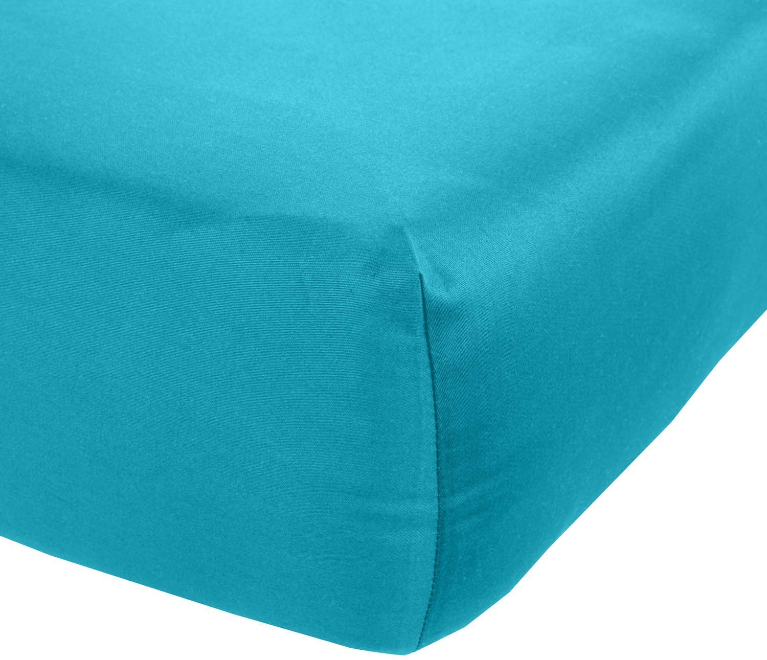 BETTWAESCHE-MIT-STIL Spannbettlaken Mako Satin Spannbettlaken, Matratzenhöh günstig online kaufen