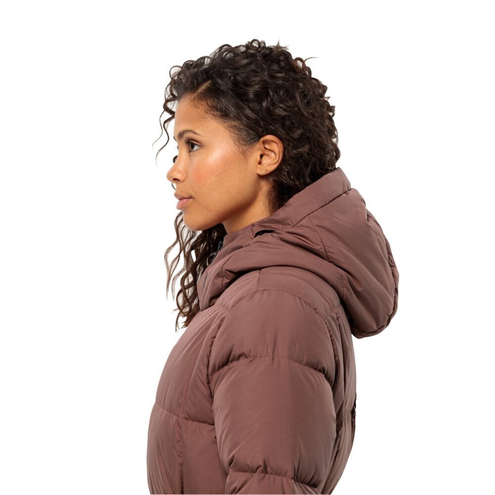 Jack Wolfskin Daunenmantel Frozen Lake Coat 2023 (winddicht, wasserabweisend, atmungsaktiv)