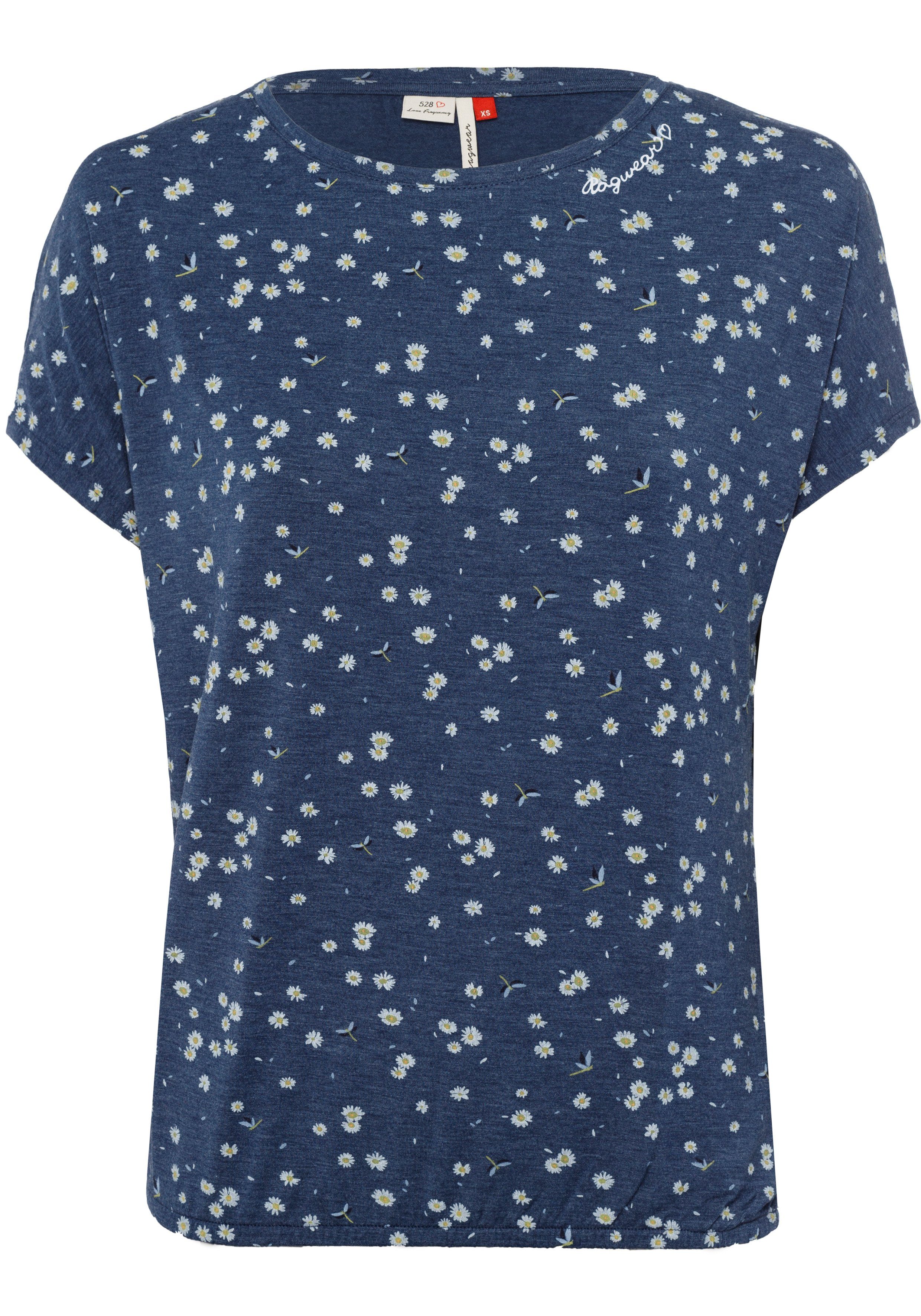 Damen Shirts Ragwear Blusenshirt PECORI im All Over-Print-Design