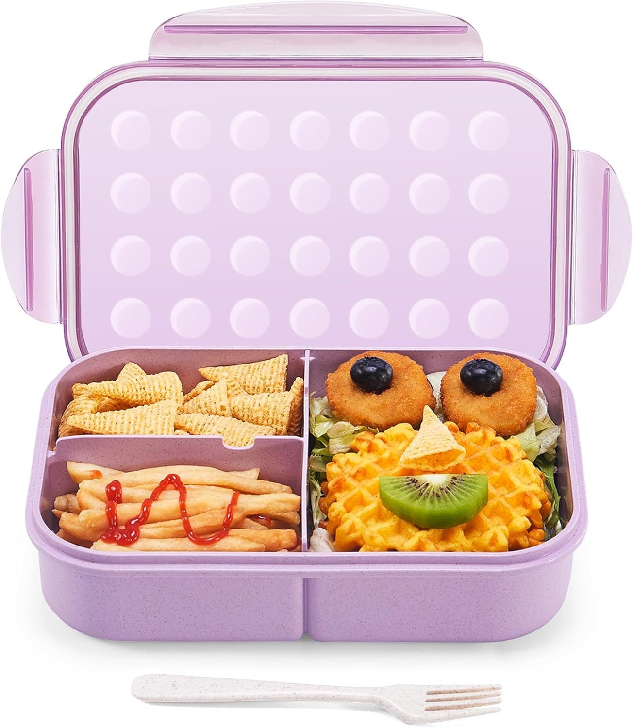Lunchbox Bento-Box für Kinder, Weizenfaser-Materialien Lunch-Box