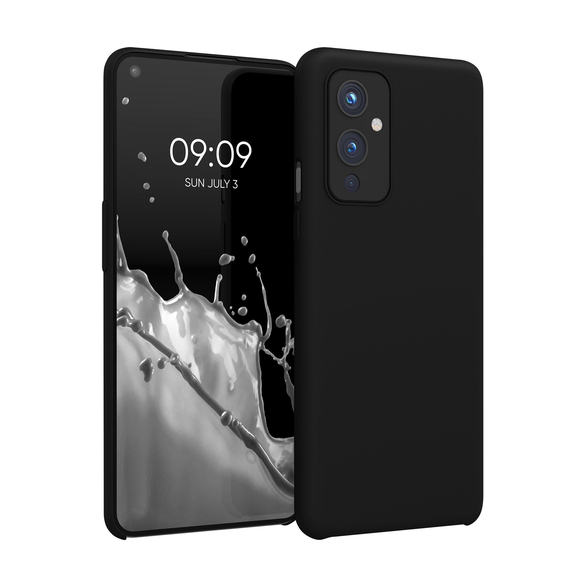 kwmobile Handyhülle Hülle für OnePlus 9 (EU/NA Version), Hülle Silikon gummiert - Handyhülle - Handy Case Cover