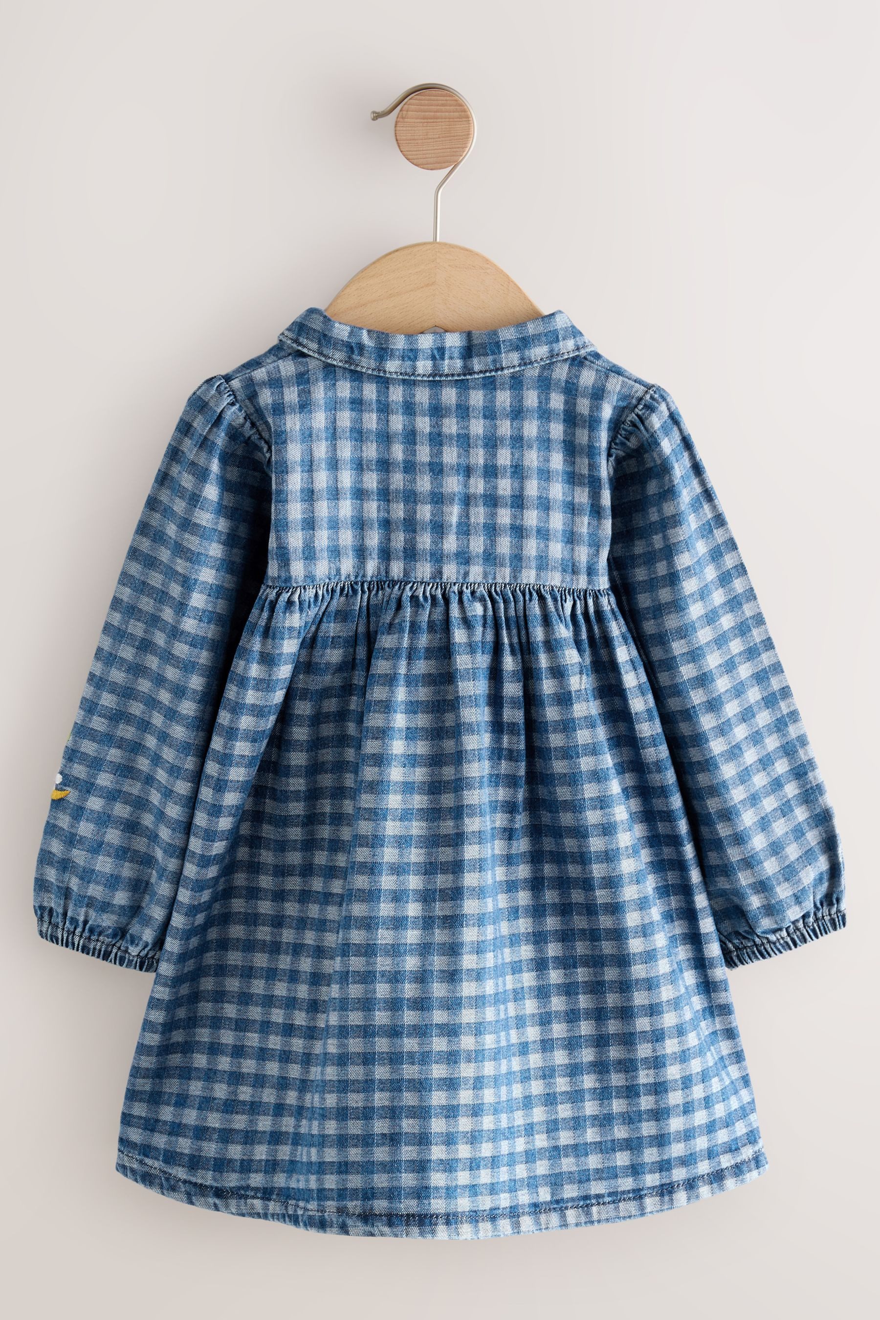 Next Hemdblusenkleid Langarmkleid mit Kragen (1-tlg) günstig online kaufen