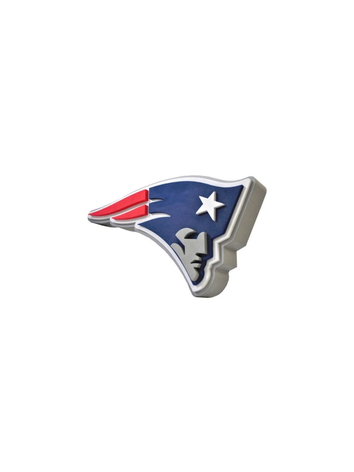 New England Patriots Wanddekoobjekt New England Patriots FanFoam Super Size Wall Sign