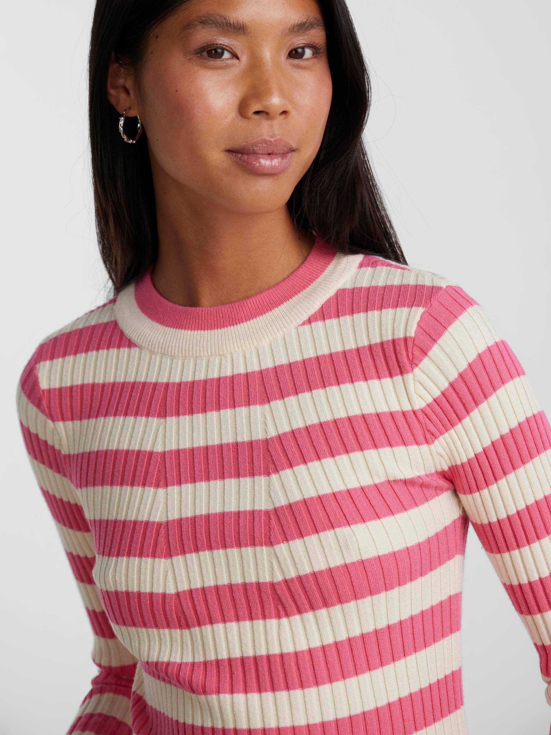 pieces Strickpullover rosa