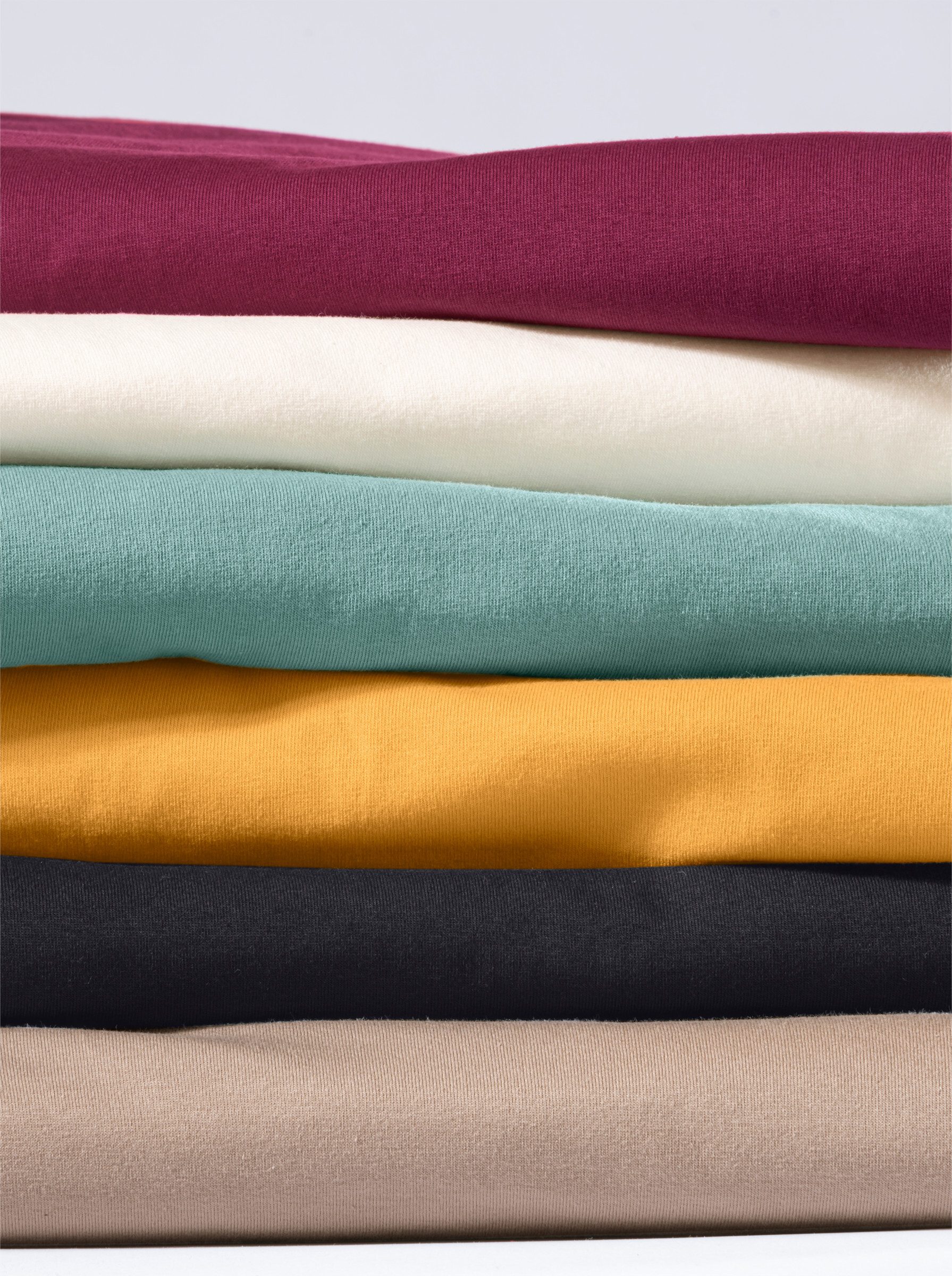 Casual Looks Rollkragenshirt "Rollkragen-Shirt" 1 Stk. tlg. günstig online kaufen