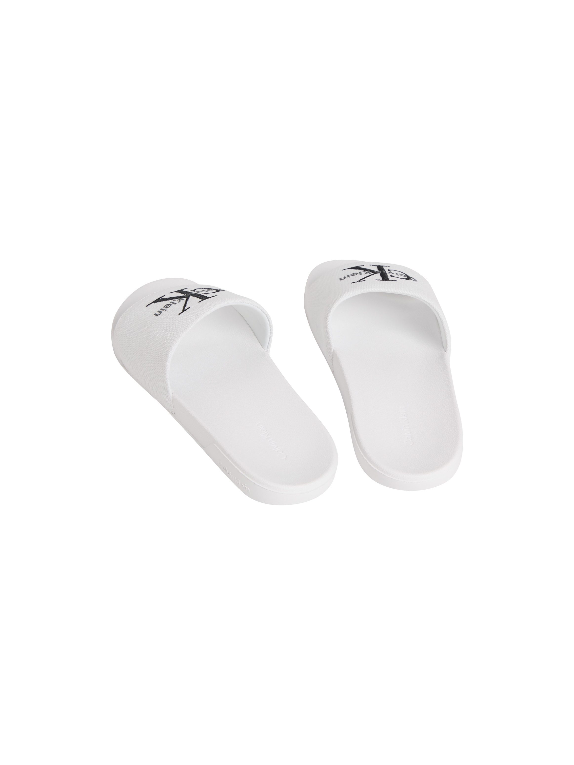 Calvin Klein ESS SLIDE CV WN Pantolette Sommerschuh, Poolslides, Pantolette, Strandschuh mit Logoschriftzug – Bild 2 von 5
