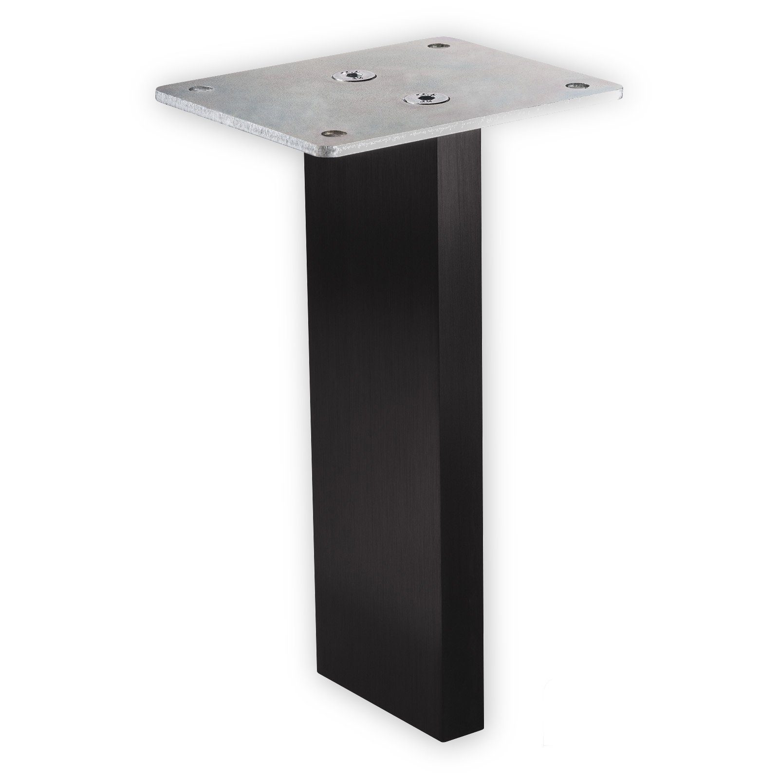 SO-TECH® Tischaufsatz Barkonsole COUNTER Aluminium massiv Höhe 178 mm, (1-St), gerade, schwarz eloxiert