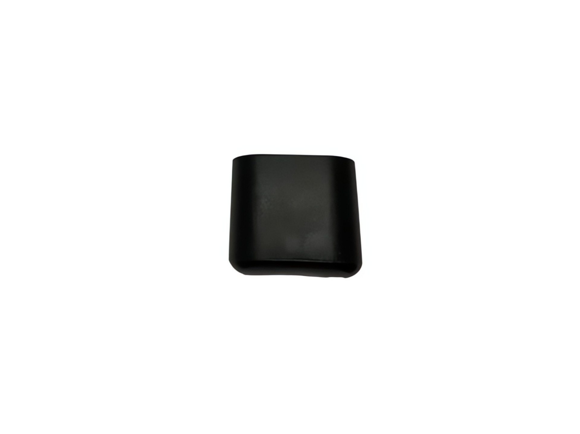 MWH Abdeckkappe Fußkappe 40mm x 20 mm schwarz oval