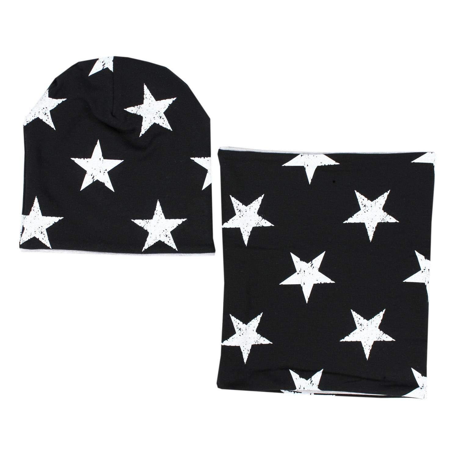 TupTam Beanie TupTam Unisex Kinder Beanie Mütze Schlauchschal Set