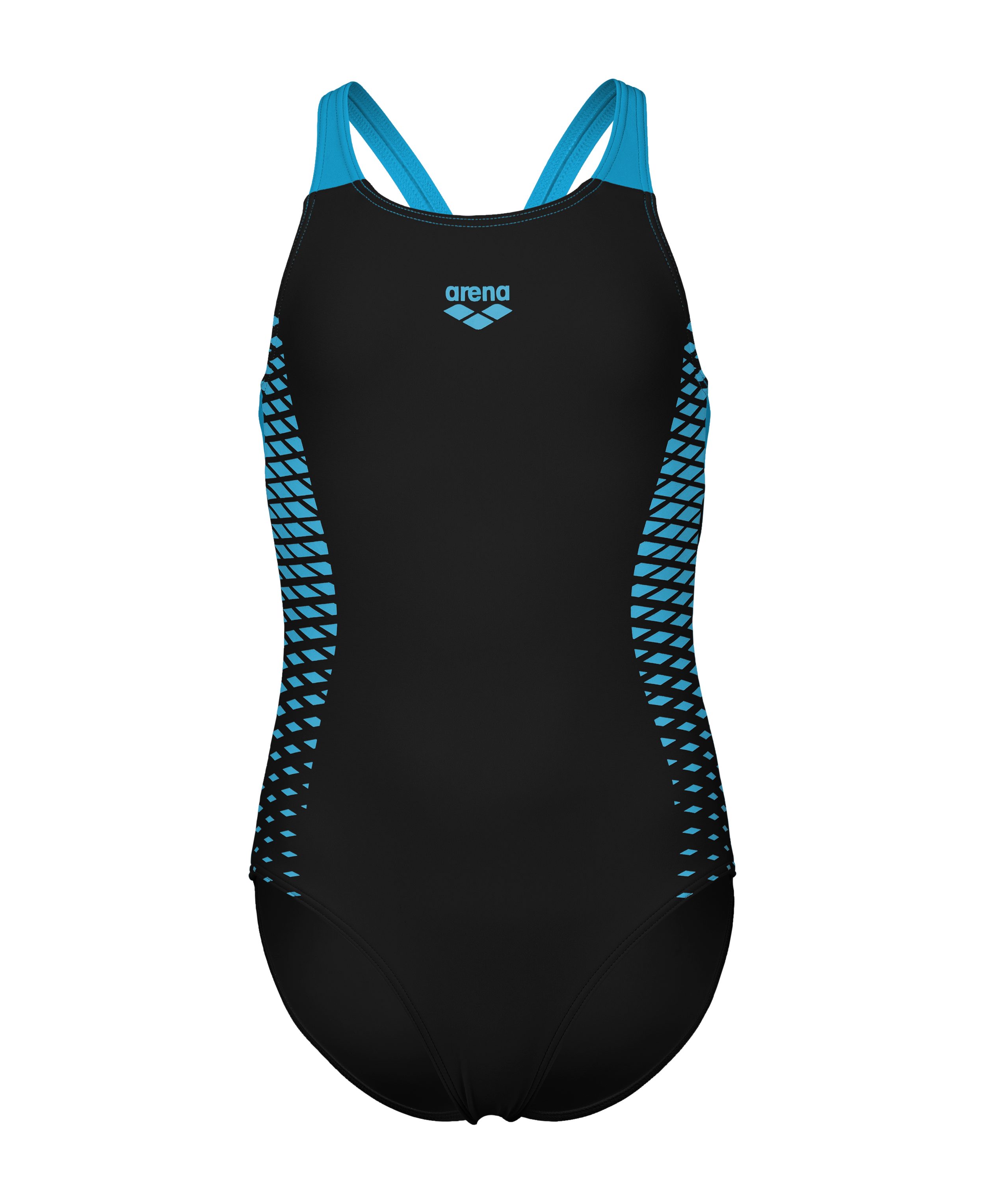 Arena Badeanzug für Mädchen für Kinder, chlor- und salzwasserbeständig, mit UV-Schutz UPF50+