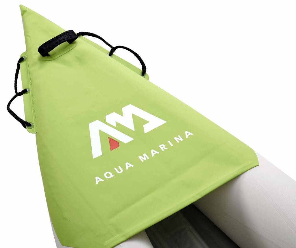 Aqua Marina Einerkajak Kajak 312x83 cm für 1 Person mit Luftsitz verstellbarer Lehne, für ruhige bis wildere Gewässer geeignet