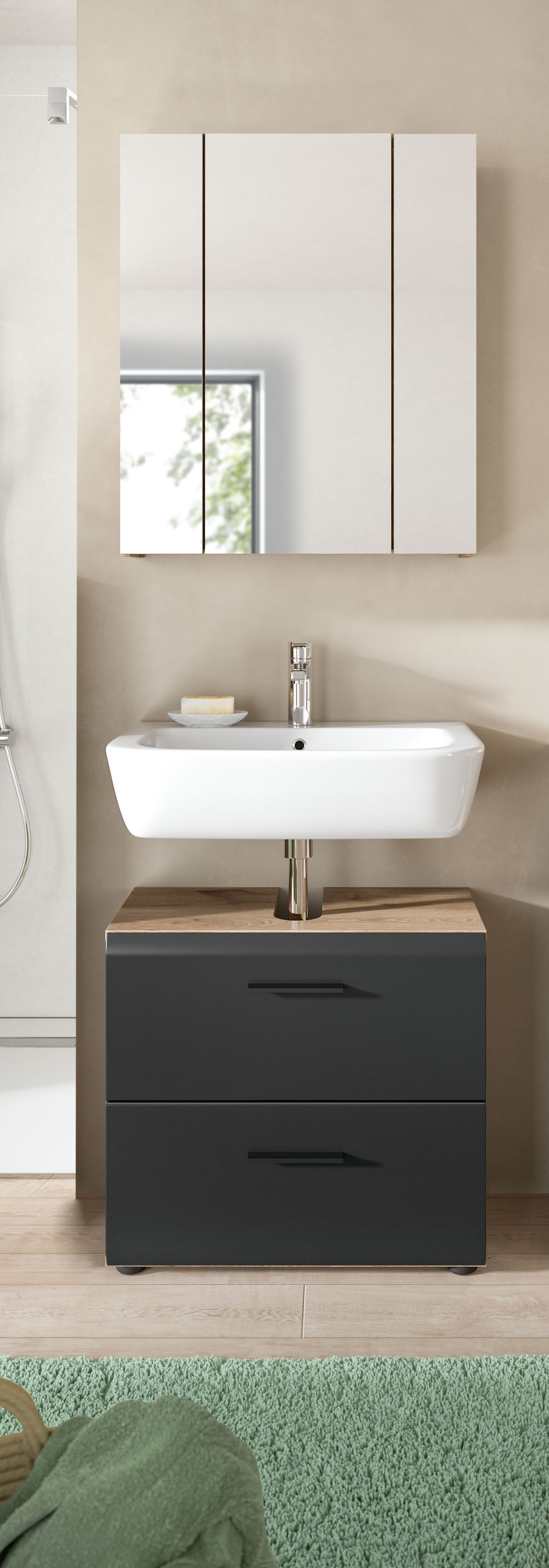 INOSIGN Badmöbel-Set FLORENZ, TOPSELLER!, 2-teilige Badkombination, günstig online kaufen