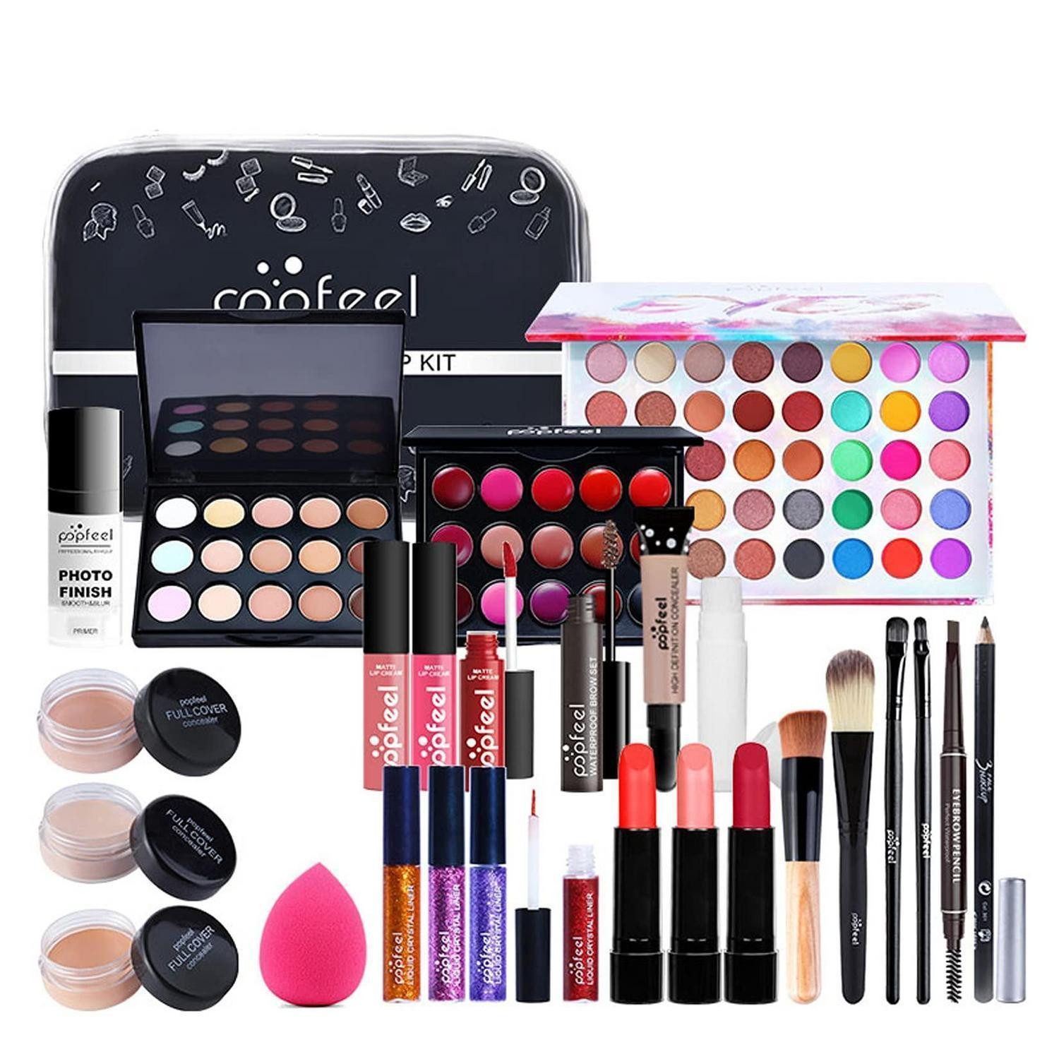 LuxusKollektion Schmink-Set 27tlg Schminkset Damen Typ B