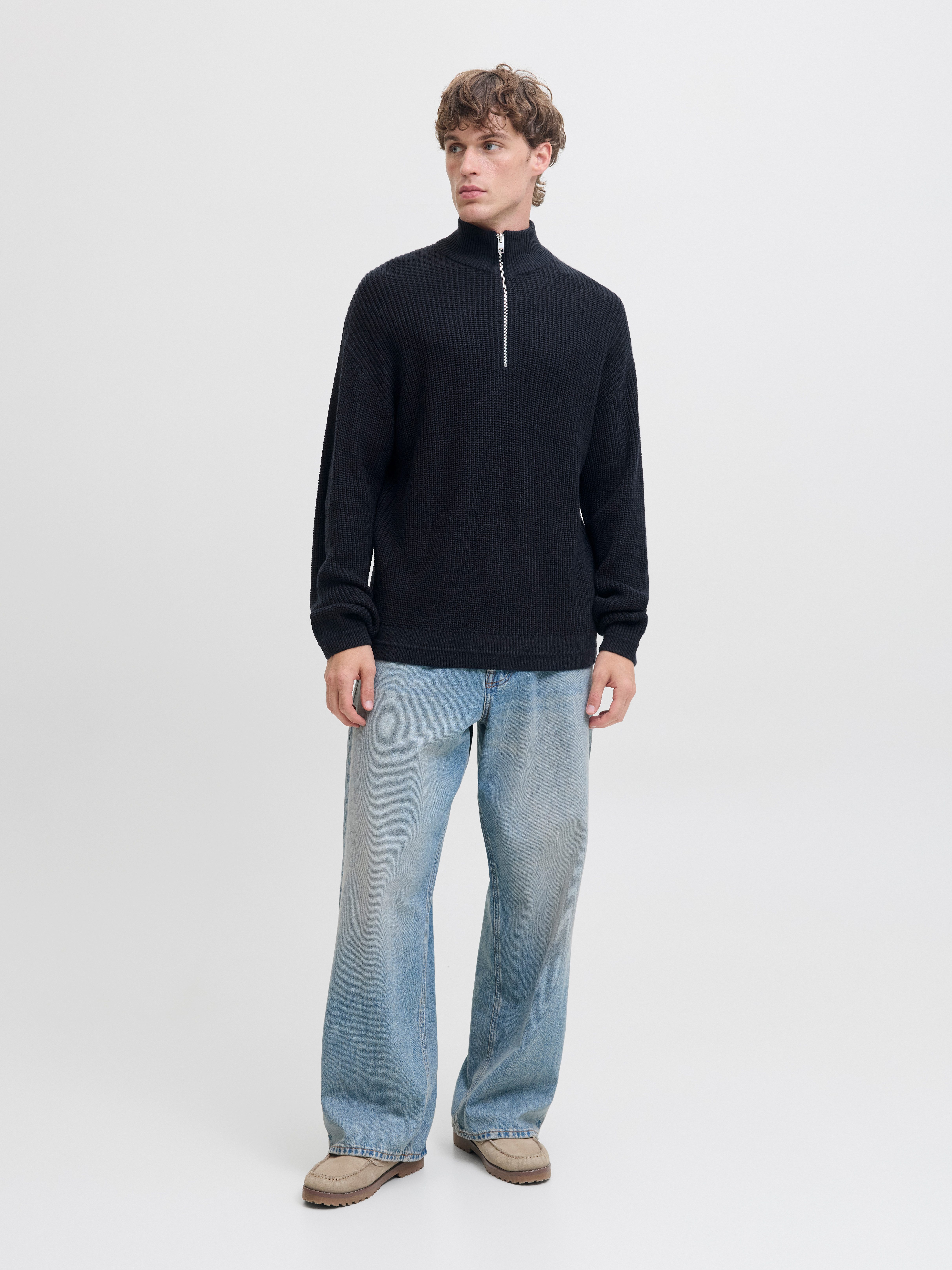 Jack & Jones Troyer JJKAITO KNIT HALF ZIP BF – Bild 5 von 5