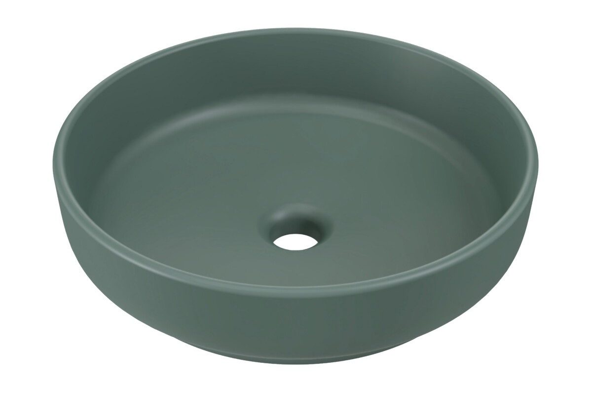 ROYAL24_MARKT Aufsatzwaschbecken - RIVER 1 BM287 - Waschbecken 40 cm Erhältlich in Mehreren Farben (Aufsatzwaschbecken, 1-St., Premium - RIVER 1), Premium – Schick – Makellos.