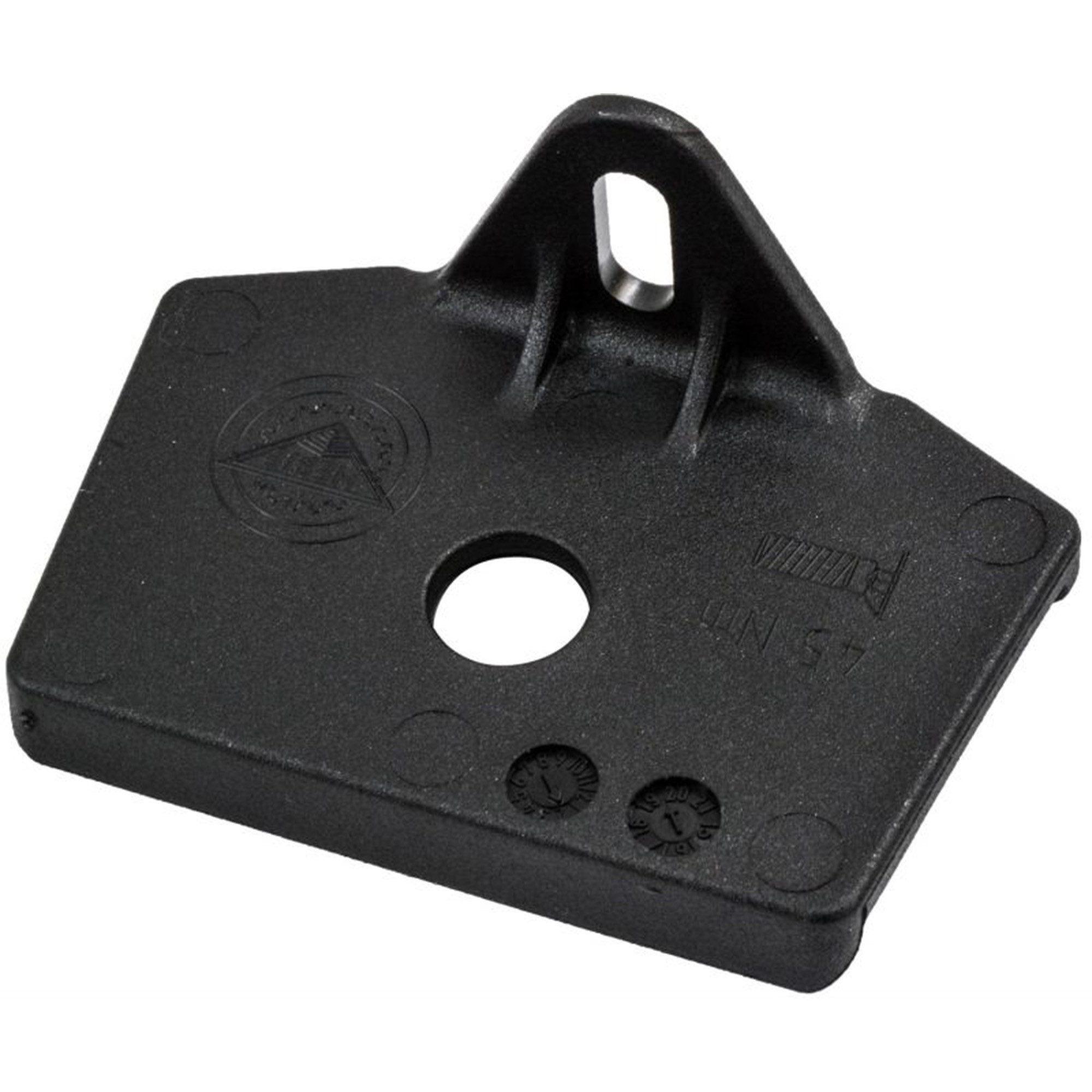 Hebie Fahrradständer GFK (1-St), Adapterplatte für Mittelbauständer Fahrradständer Montage Adapter