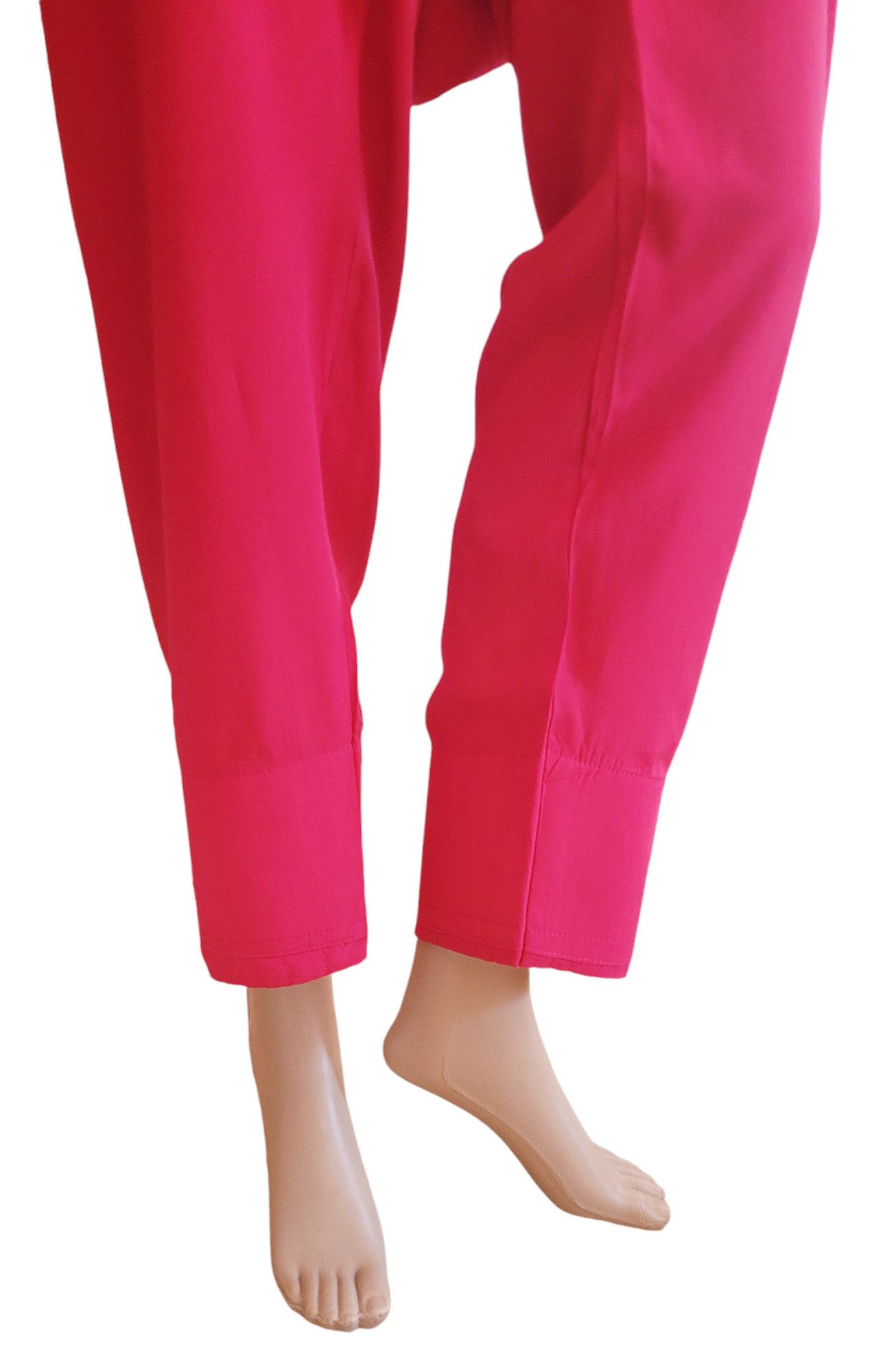 PfauGermany Relaxhose Magenta plain Bukram