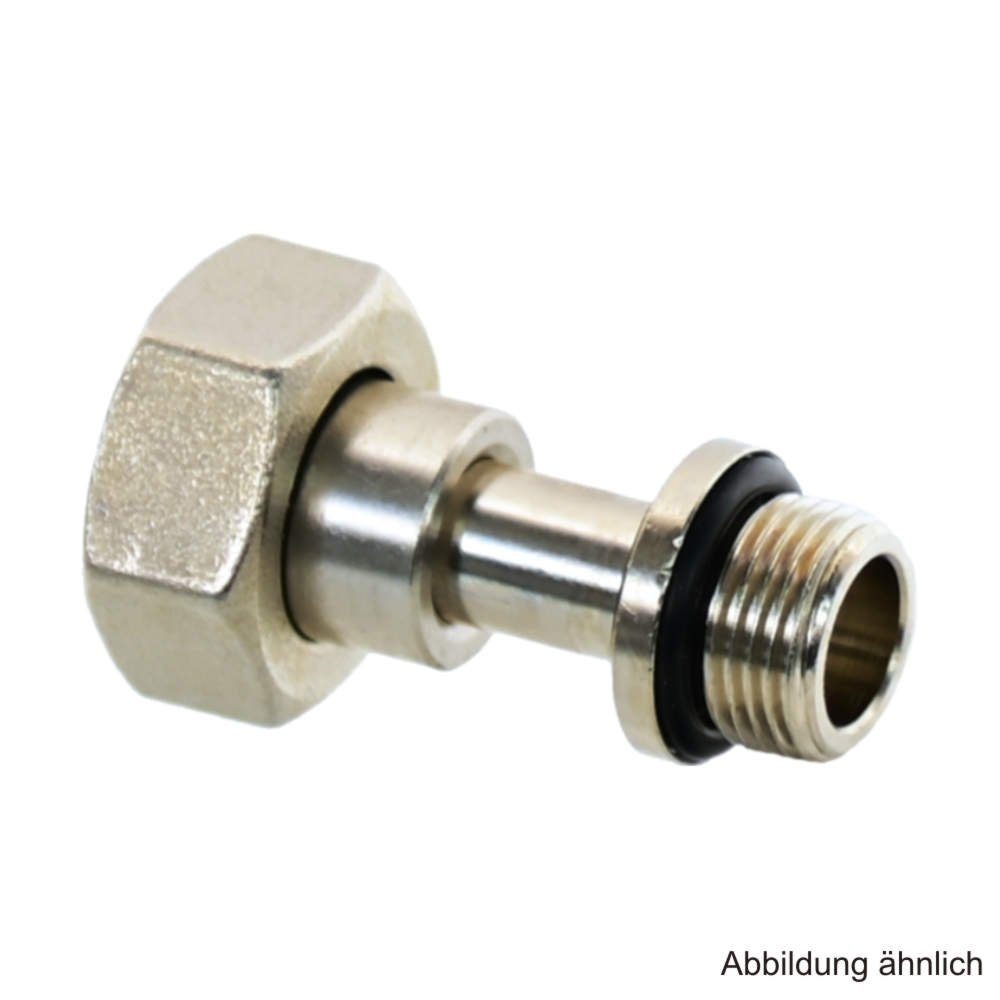 OEG GmbH Heizkörper Ausgleichstülle mit Überwurfmutter 3/8" AG x 5/8" ÜWM 38 -53 mm
