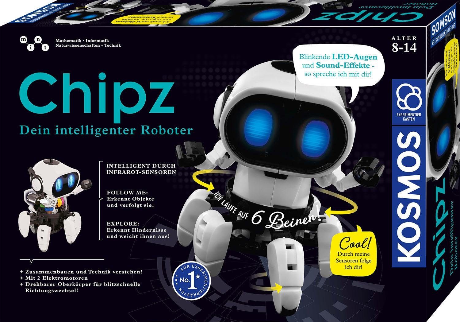 Kosmos Experimentierkasten Chipz - Dein intelligenter Roboter