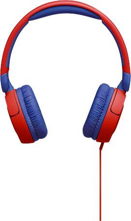 JBL Jr310 (speziell Kinder-Kopfhörer für Kinder) blau/rot