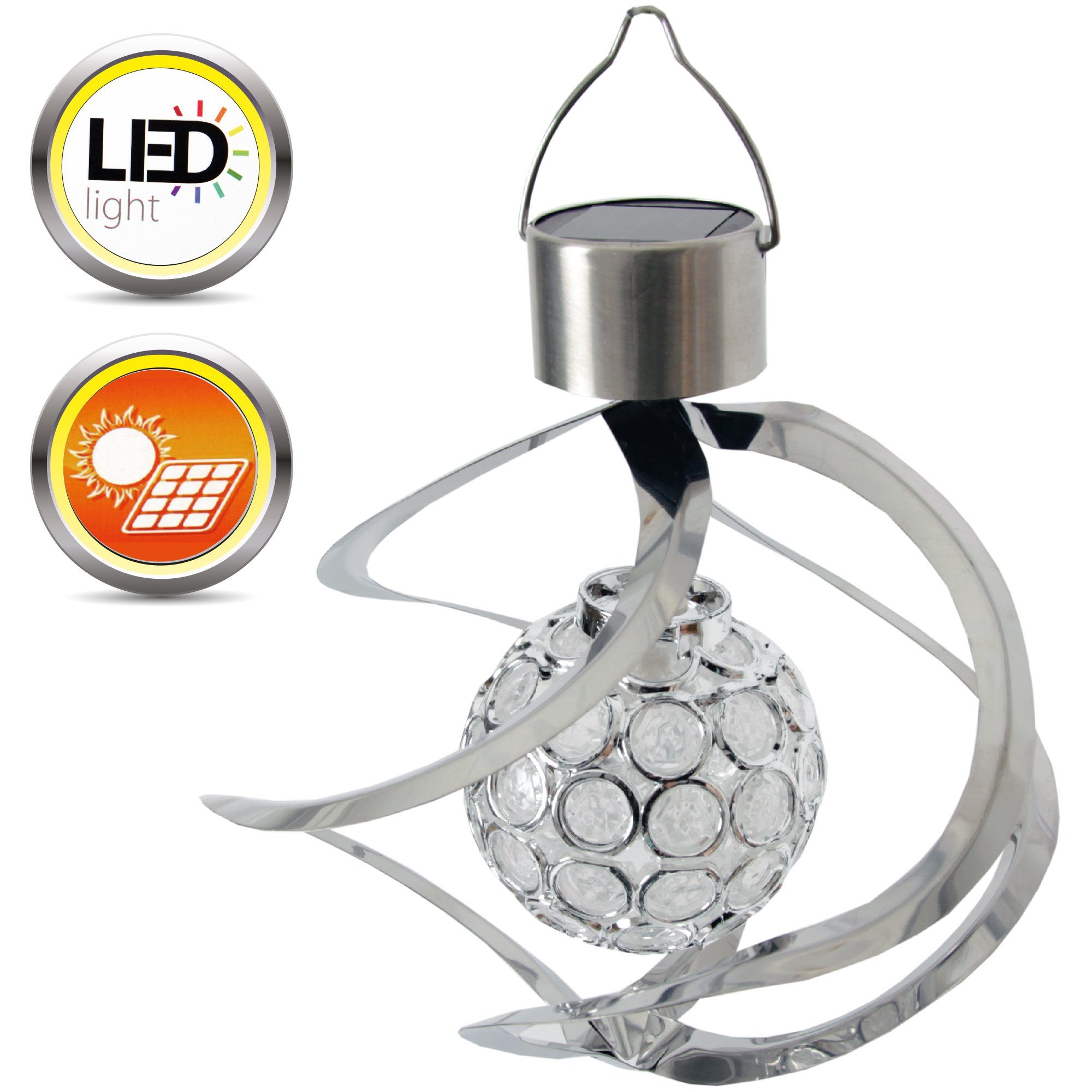 Bestlivings LED Lampion Solarleuchtkugel, LED fest günstig online kaufen