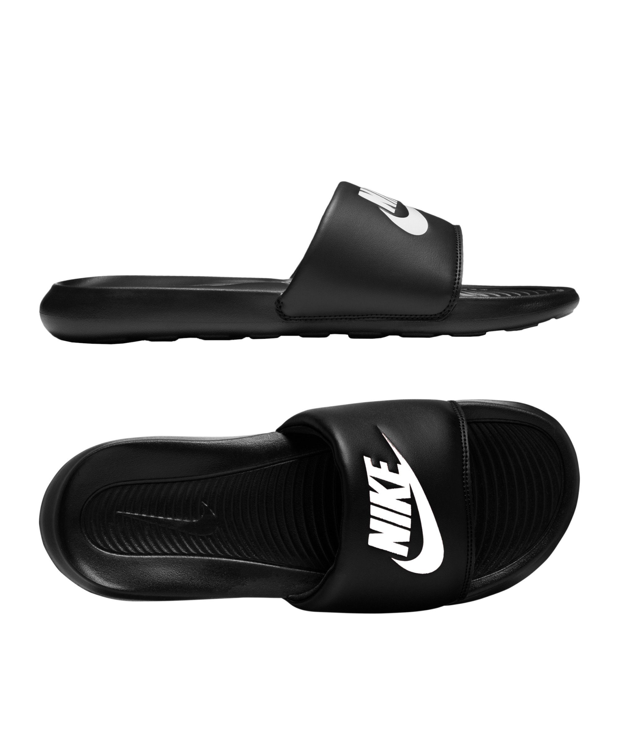 Pantolette schwarz Badelatsche Nike Sportswear One Slide Victori