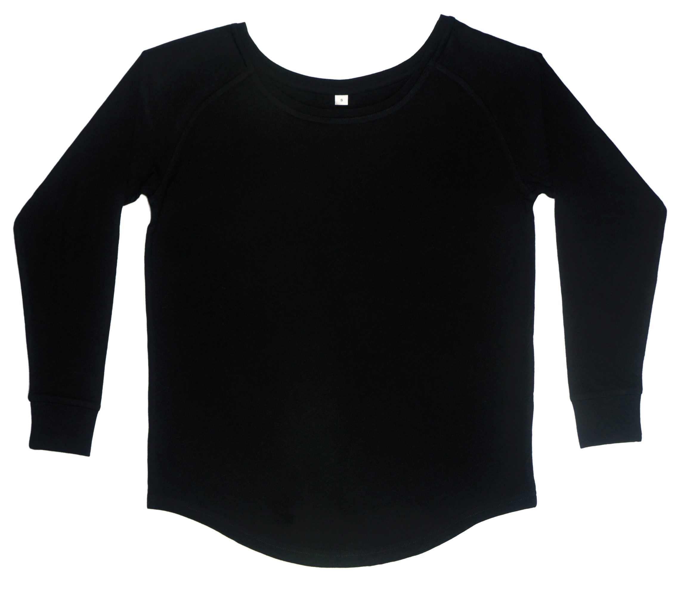 Mantis Langarmshirt 1er/2er Pack Leichtes Damen Boat-Neck Langarm-Shirt für Frauen (1-tlg) Weiter Halsausschnitt- leicht verlängertes Rückenteil