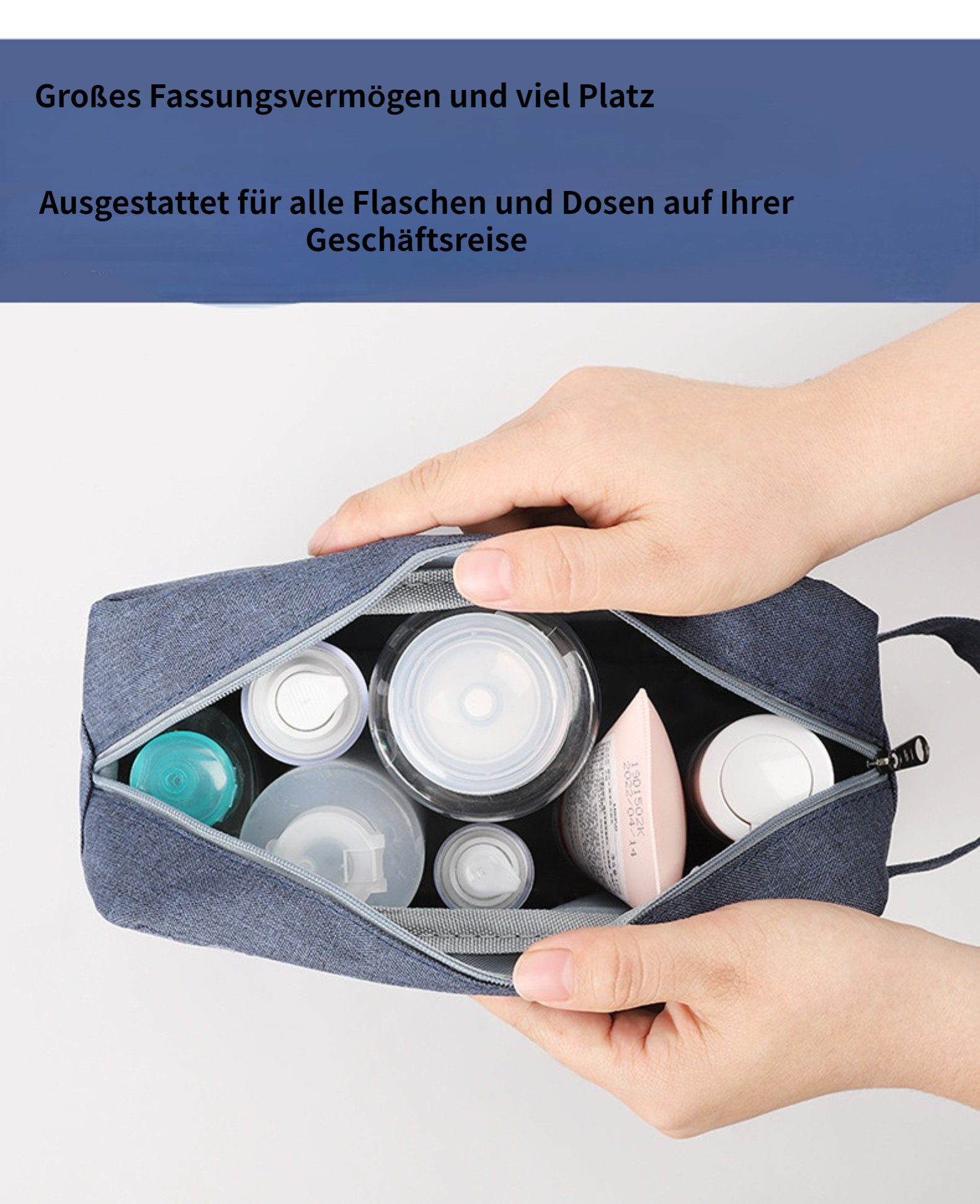Blusmart Kulturbeutel Tragbarer Kulturbeutel (Aufbewahrung/Einfach/Wasserdi günstig online kaufen