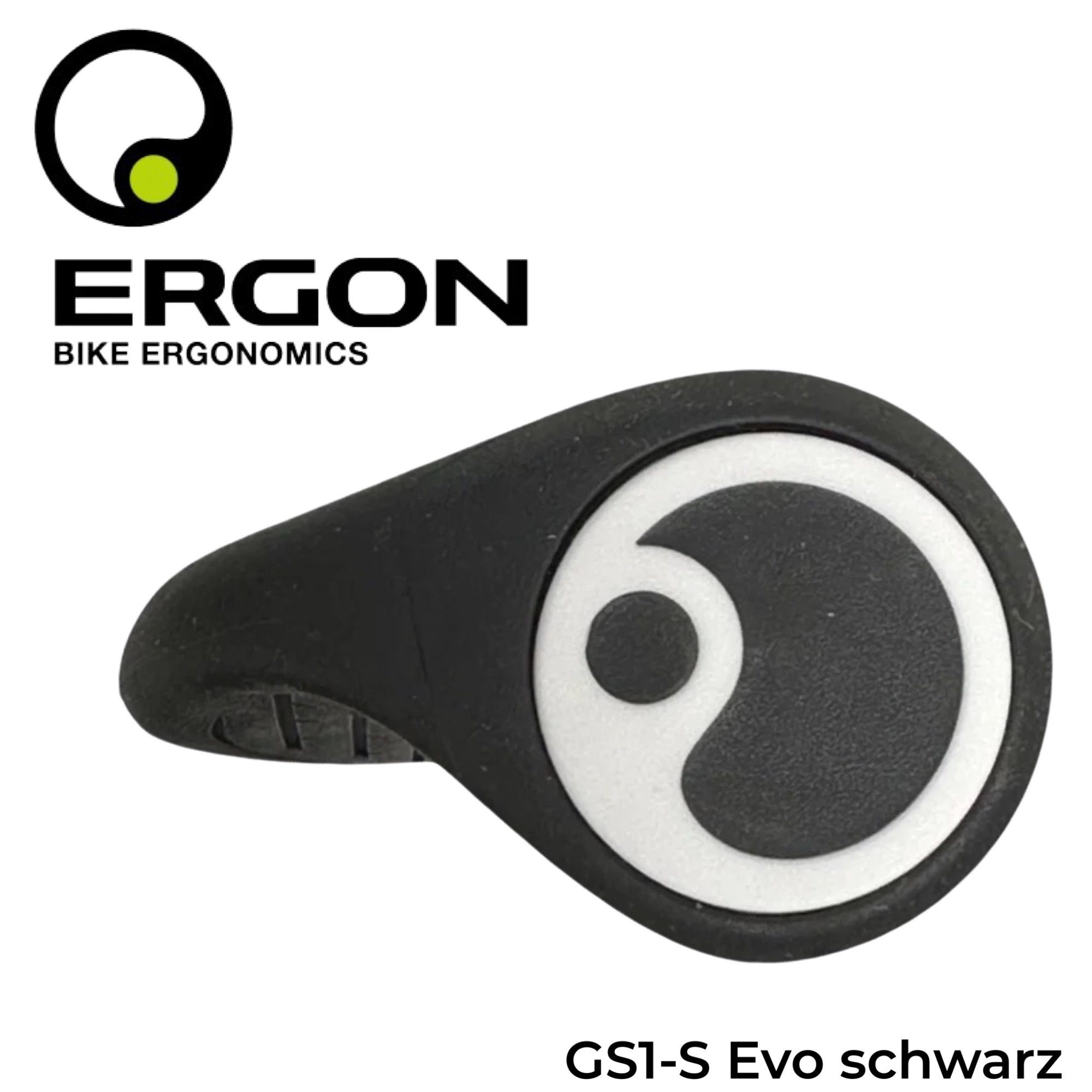 schwarz Ebike MTB Ergon GS1-S Fitness Griffe Ergo Fahrrad Touring Evo Ergon Fahrradlenker