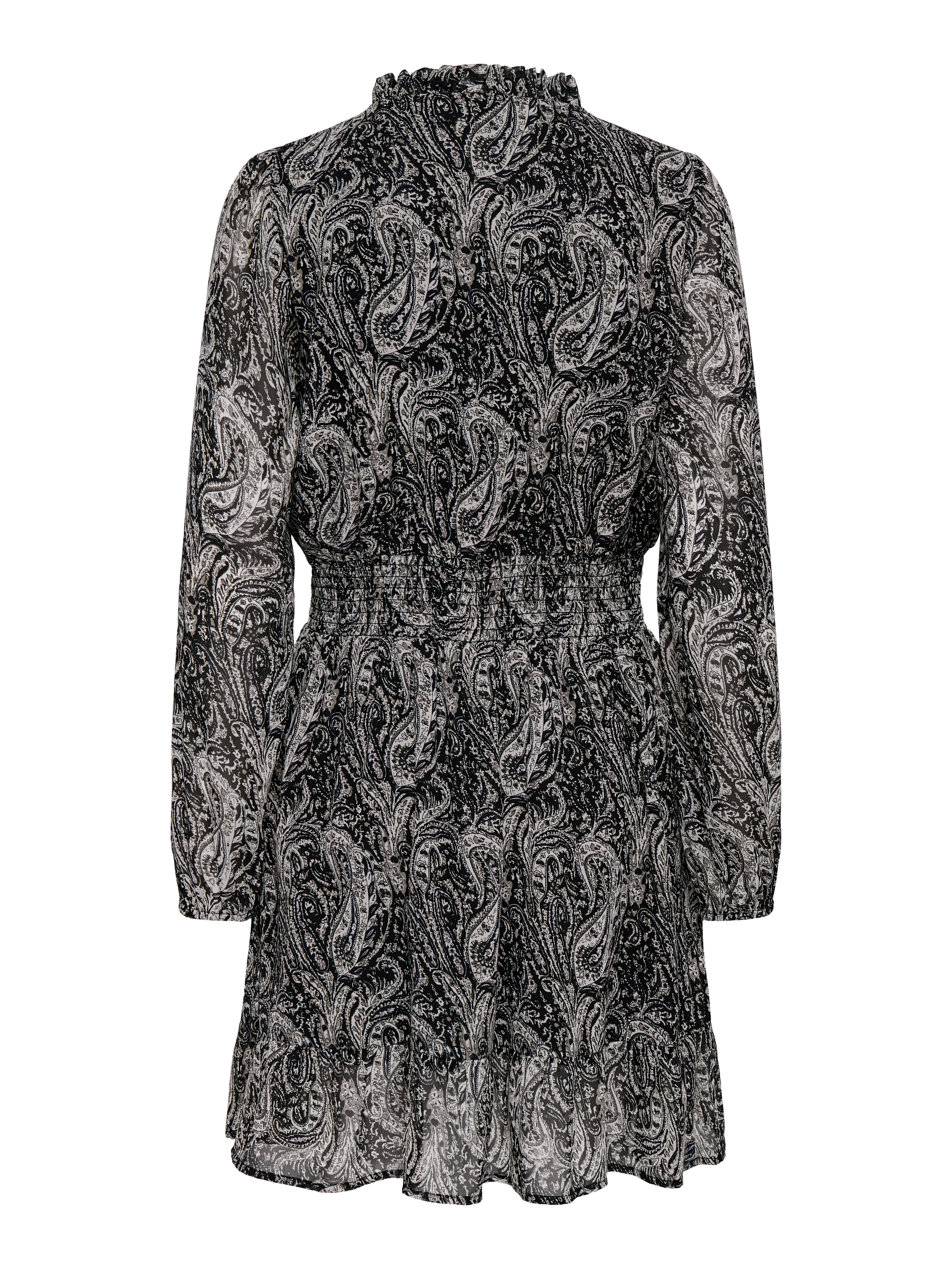 ONLY Chiffonkleid ONLCAROLINE L/S SHORT DRESS WVN NOOS Polyester