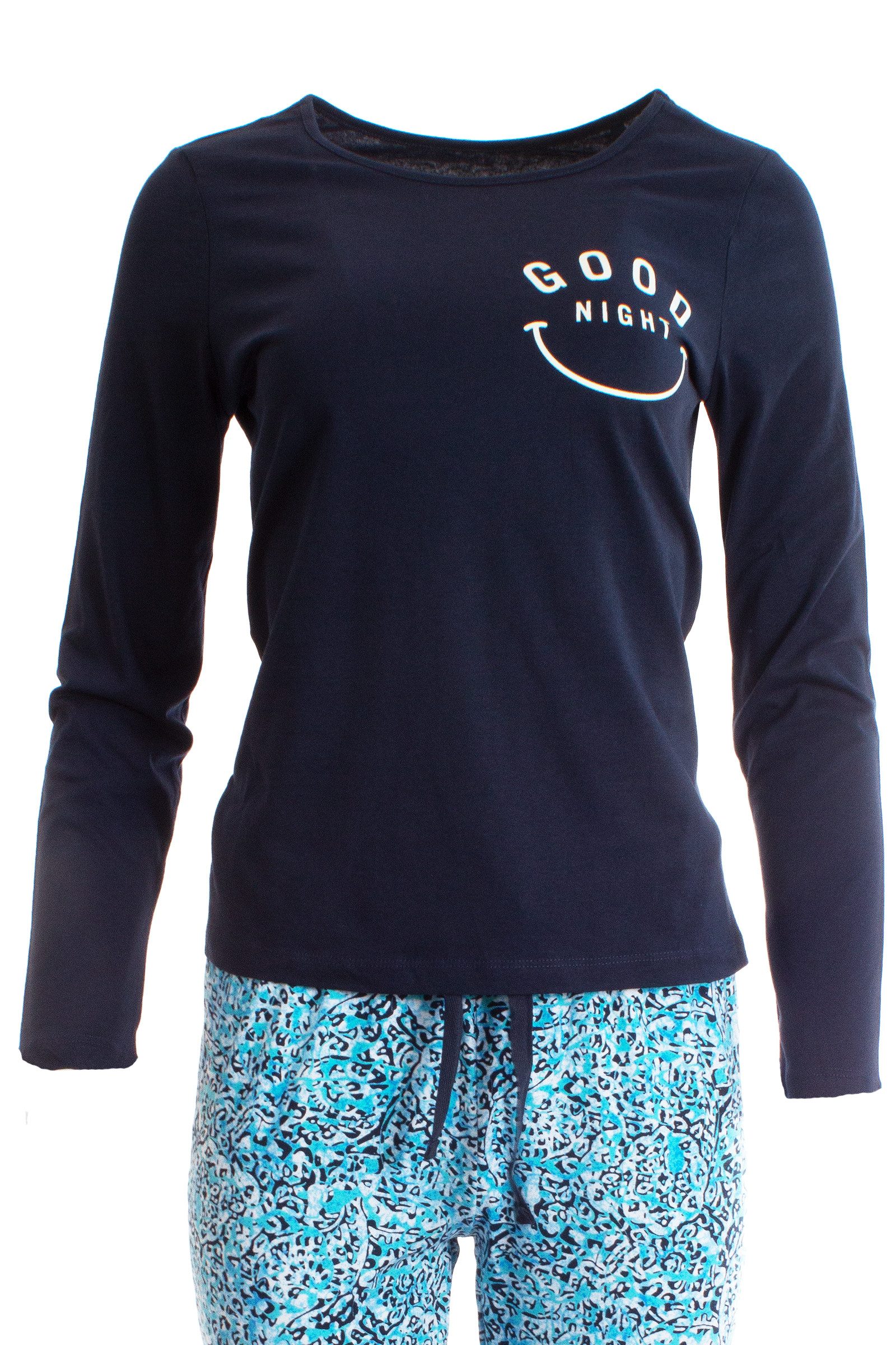 Era&Me Pyjama Damen Pyjama Set Schlafhose + Langarm Oberteil (Schlafanzug S günstig online kaufen