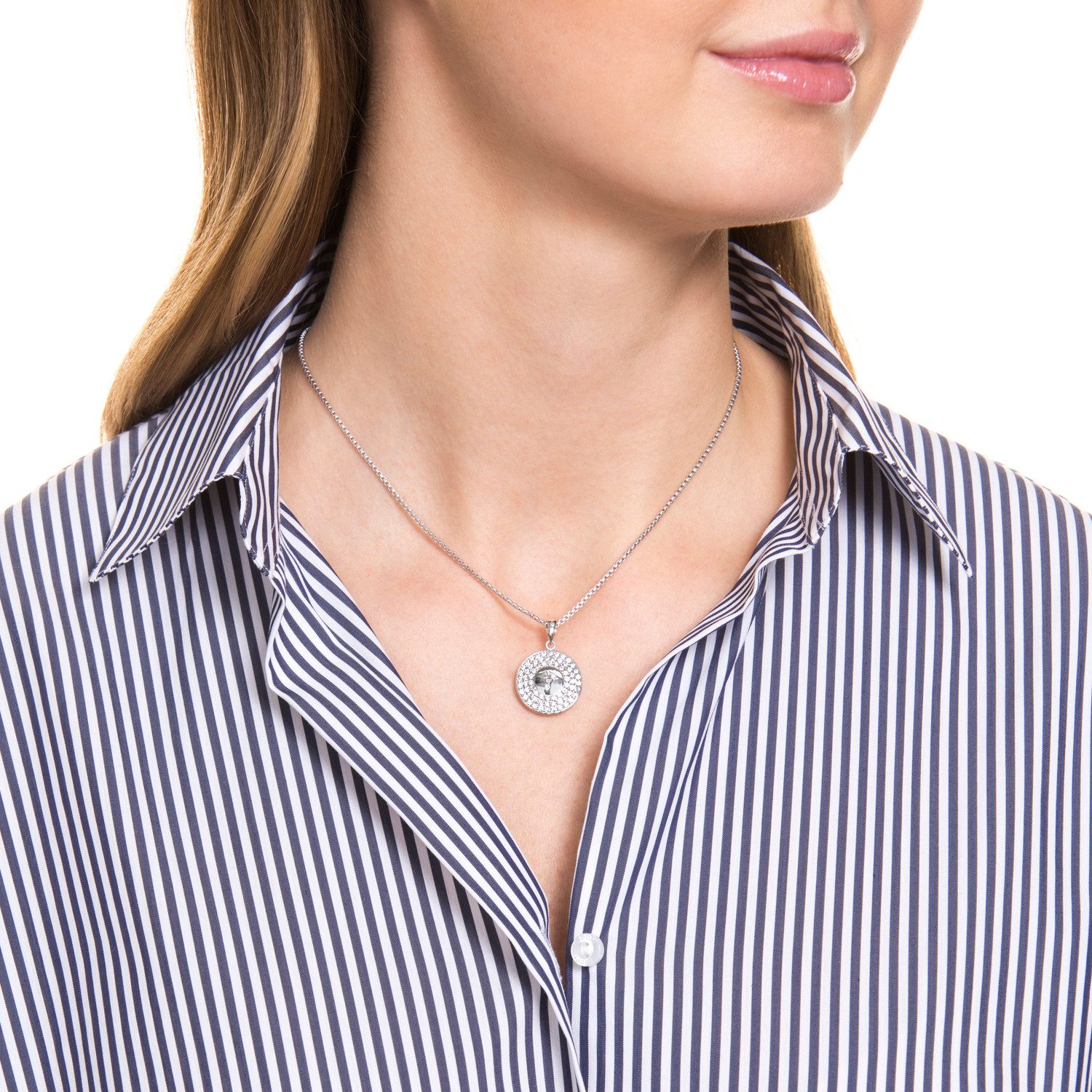 JOOP! Silberkette für Damen, 925 Sterli...