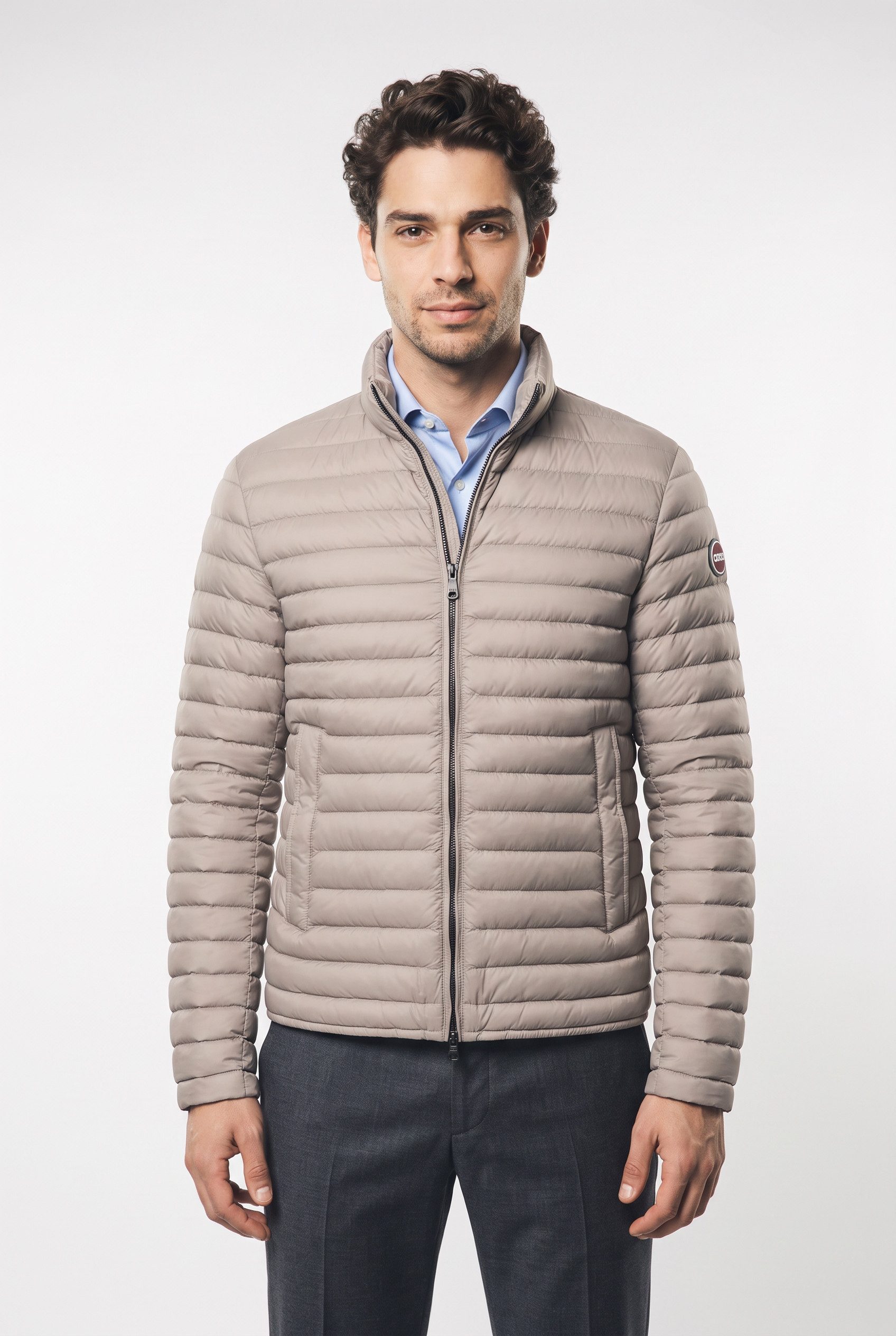 Colmar Leichtdaunenjacke MENS DOWN JACKET leichte Füllung aus echten Daunen, 2-Wege-Reißverschluss, Regular Fit