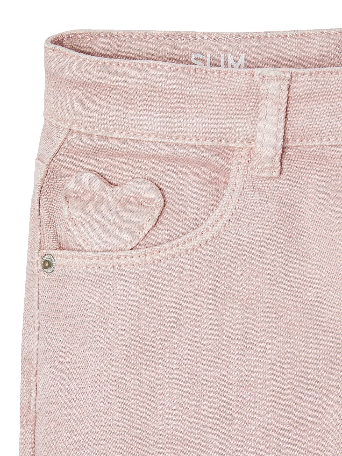 vertbaudet Cargohose Mädchen Slim-Fit-Hose, Hüftweite COMFORT