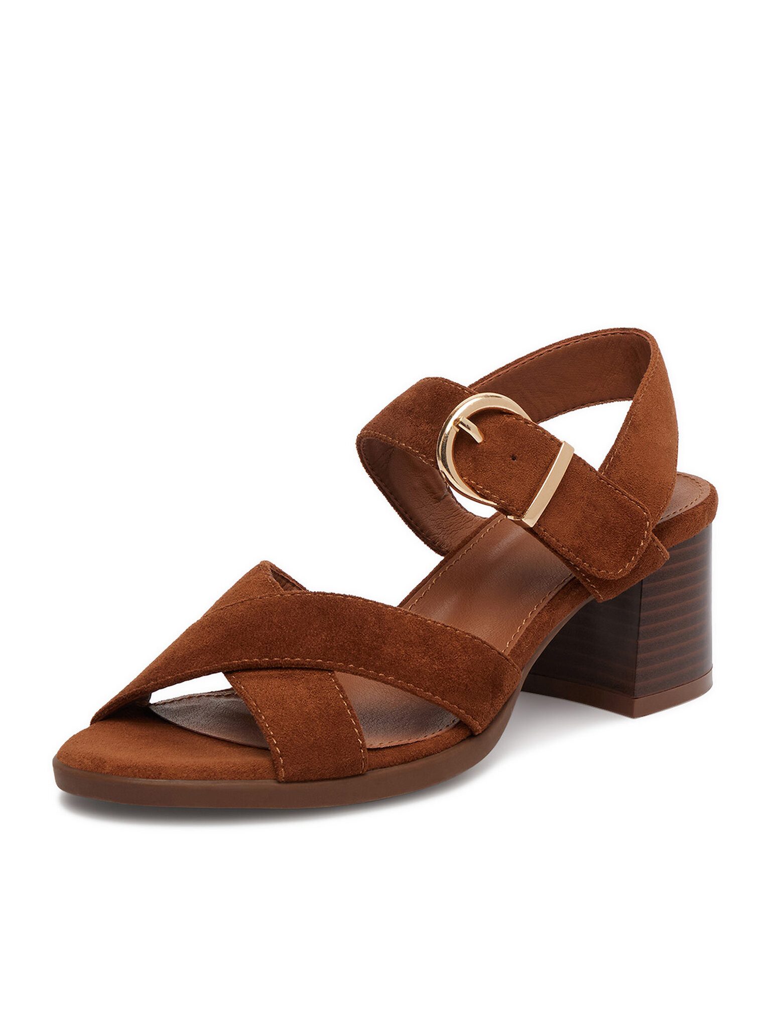 Jenny Jenny Damen Sandals Brown JENNY-CEO HY3157-2 Camel Sandale