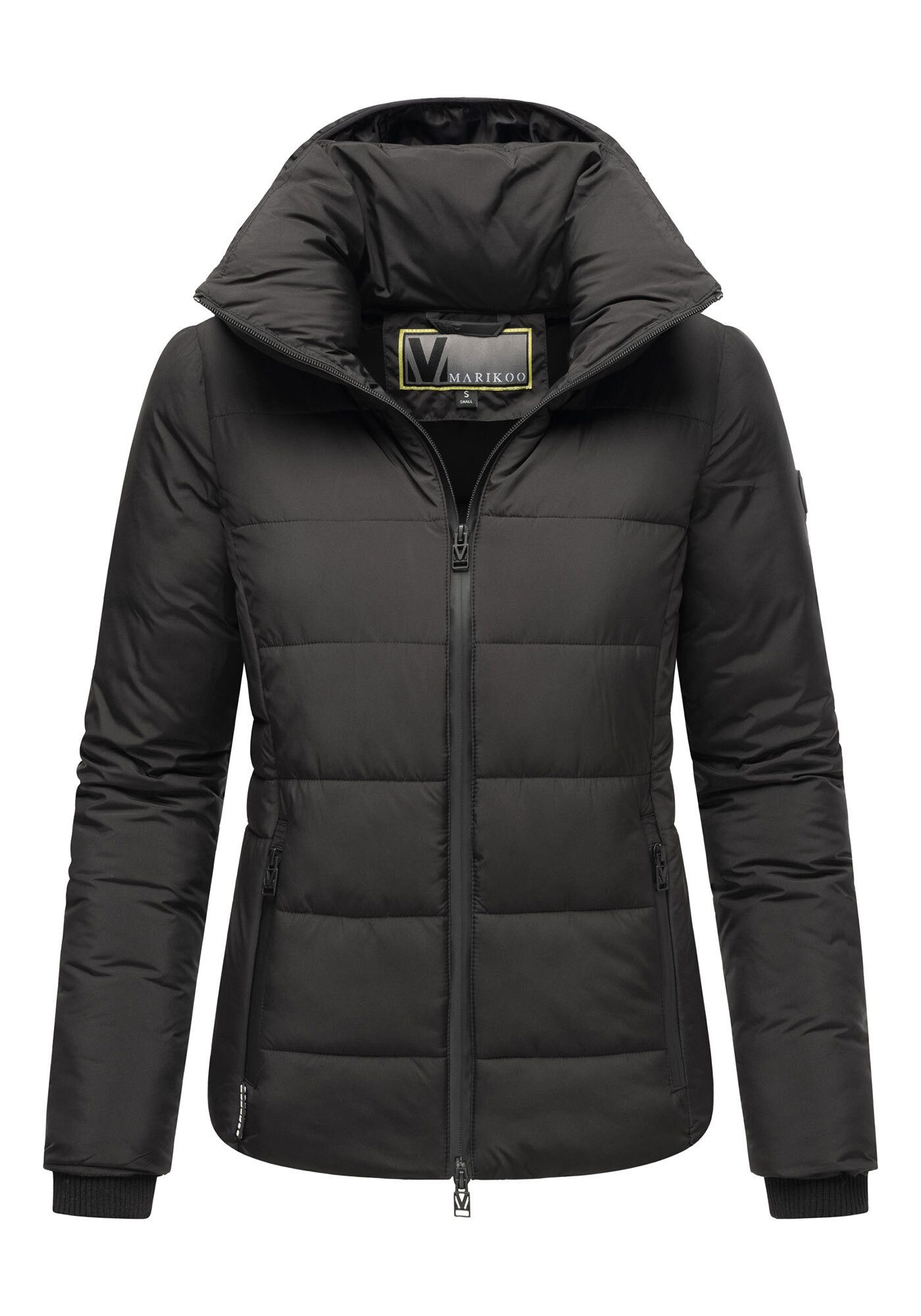 Marikoo Steppjacke Radaa Mit Hohem und gefüttertem Kragen