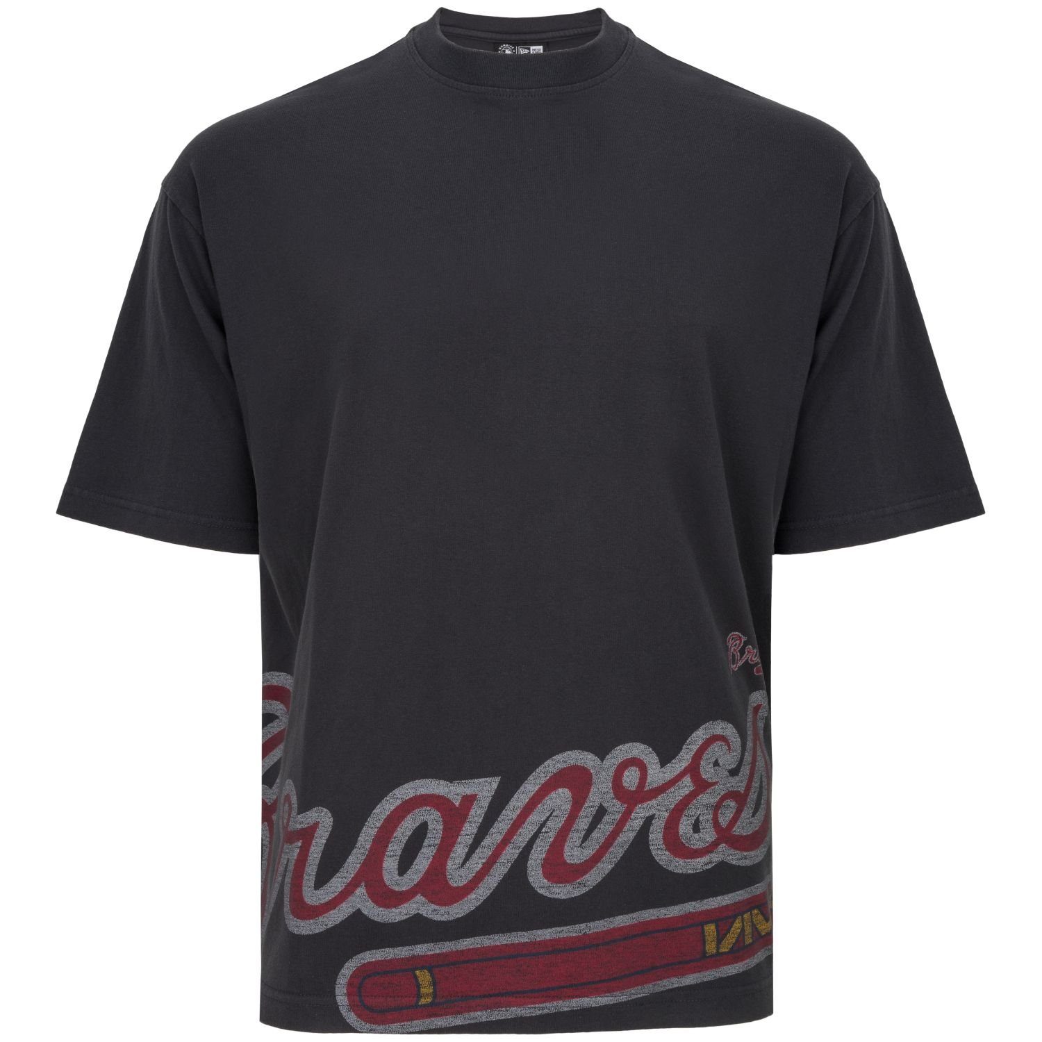 New Era Print-Shirt Oversized WASHED Braves Atlanta