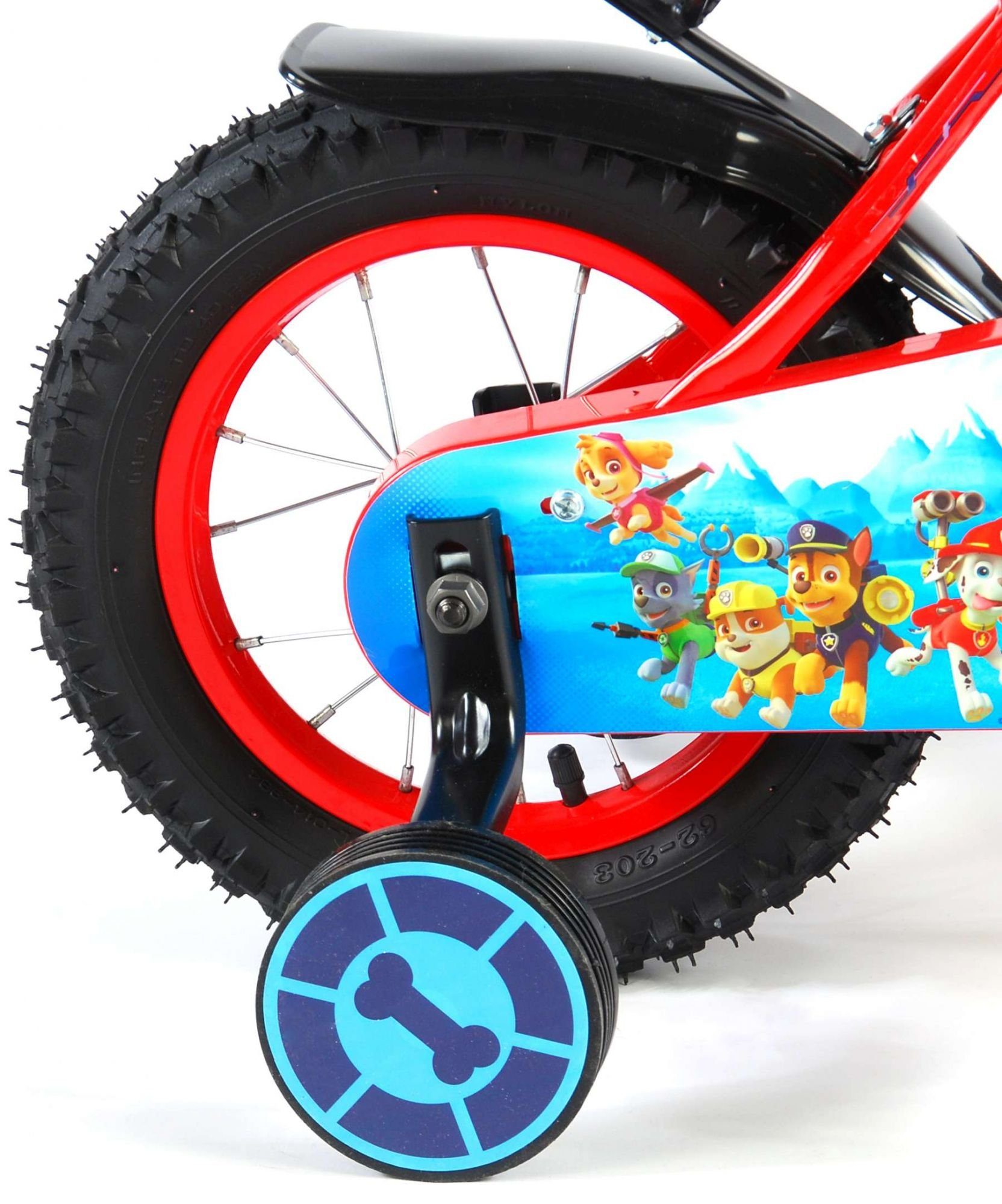 PAW PATROL zusammengebaut verschiedene kg, 60 Jungen Größen - - Blau Stahlfelge bis Luftbereifung, - Rücktrittbremse, - Kinderfahrrad Lenkerhöhe, 85% einstellbare