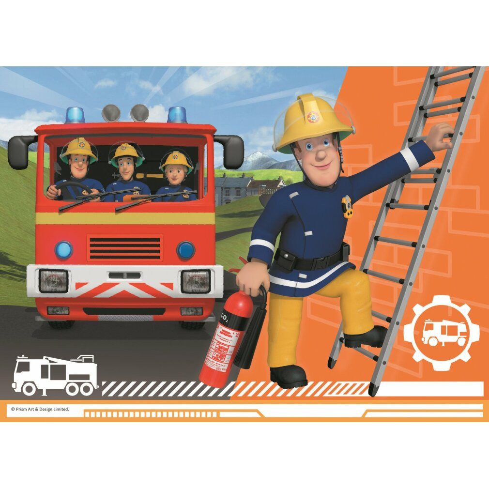 Trefl Puzzle Puzzle Feuerwehrmann Sam: Bereit zum Einsatz 20 Teile, Puzzleteile