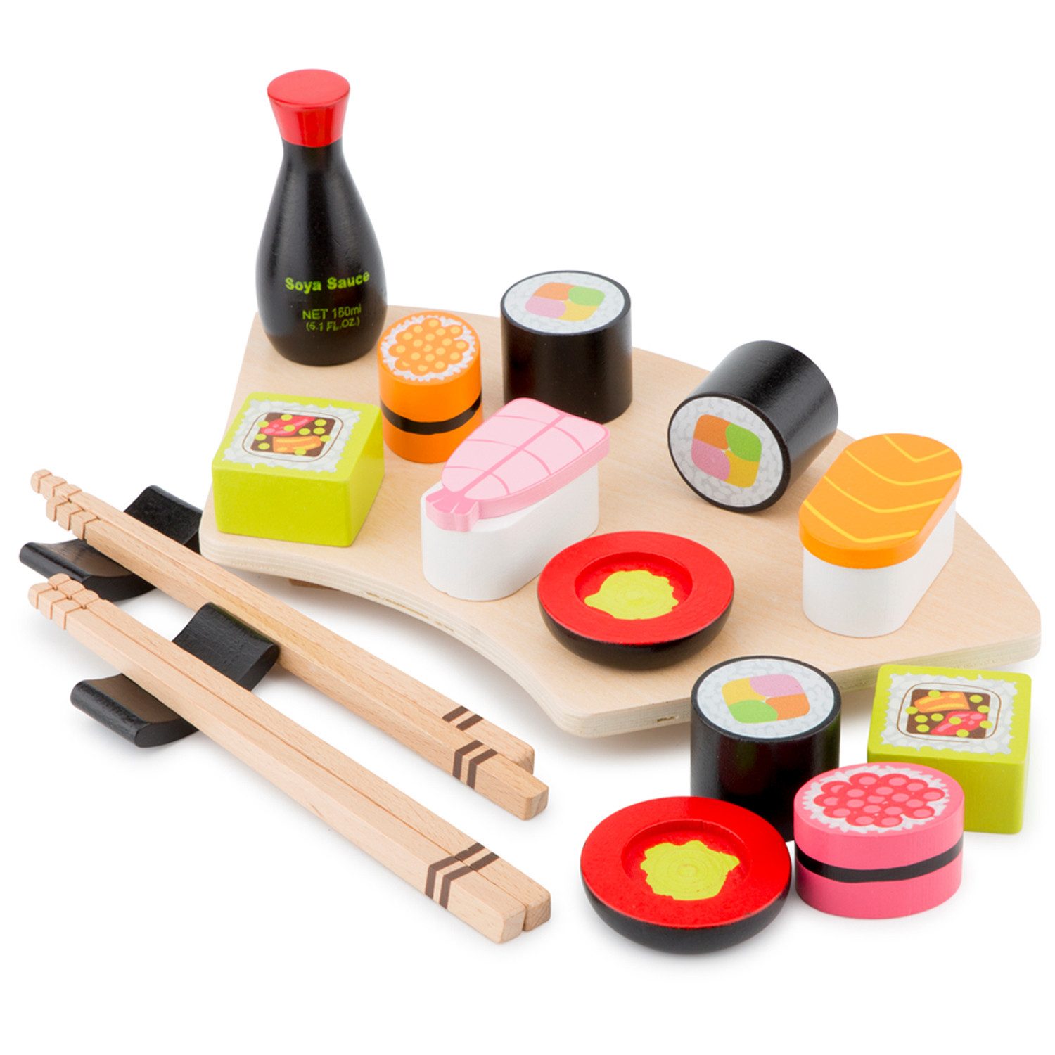 New Classic Toys® Spiellebensmittel Sushi Set, (Zubehör Spielküche), Lernspielzeug