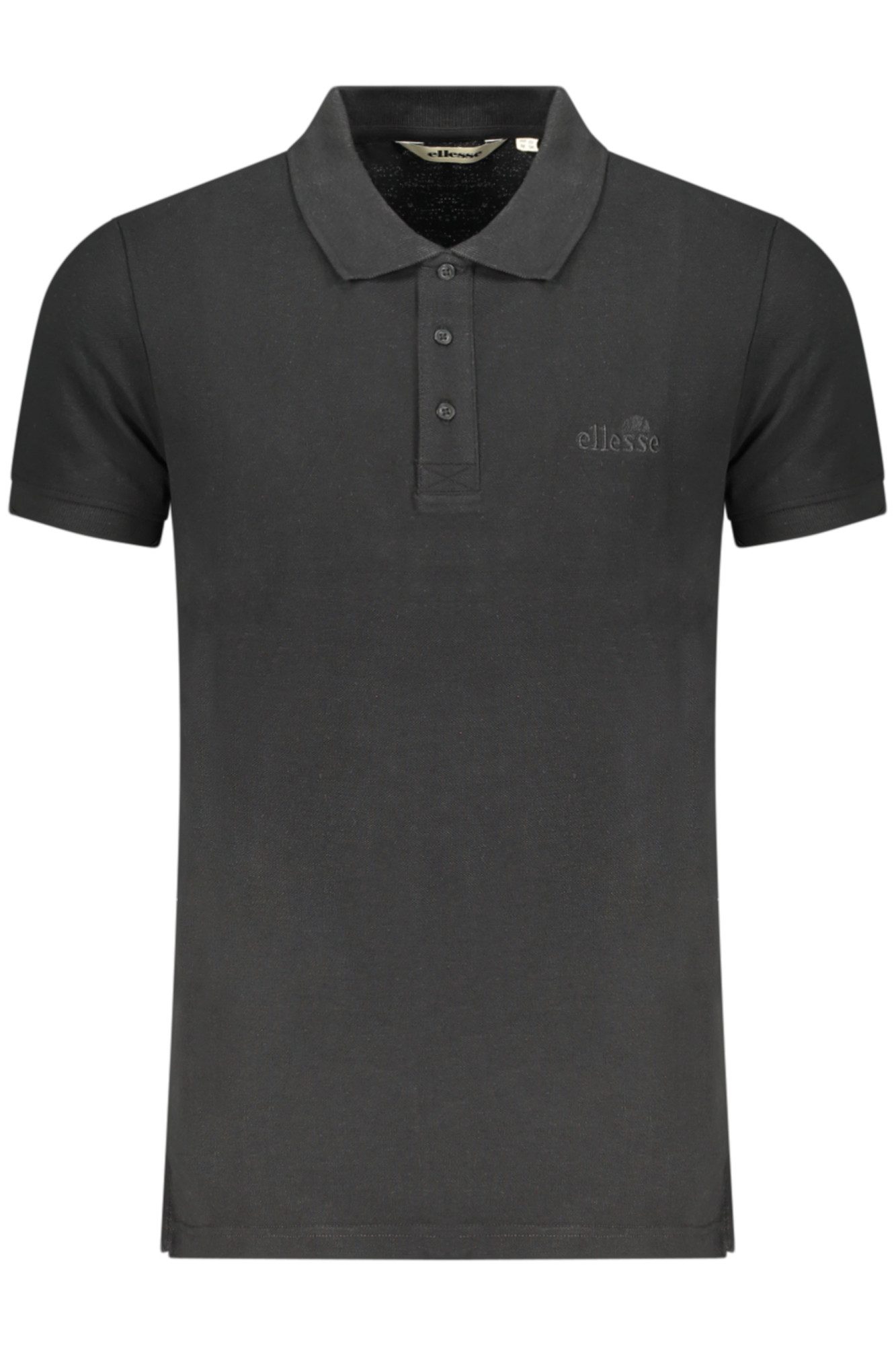 Ellesse Poloshirt Stylisches Herren Kurzarm-Poloshirt in Schwarz mit