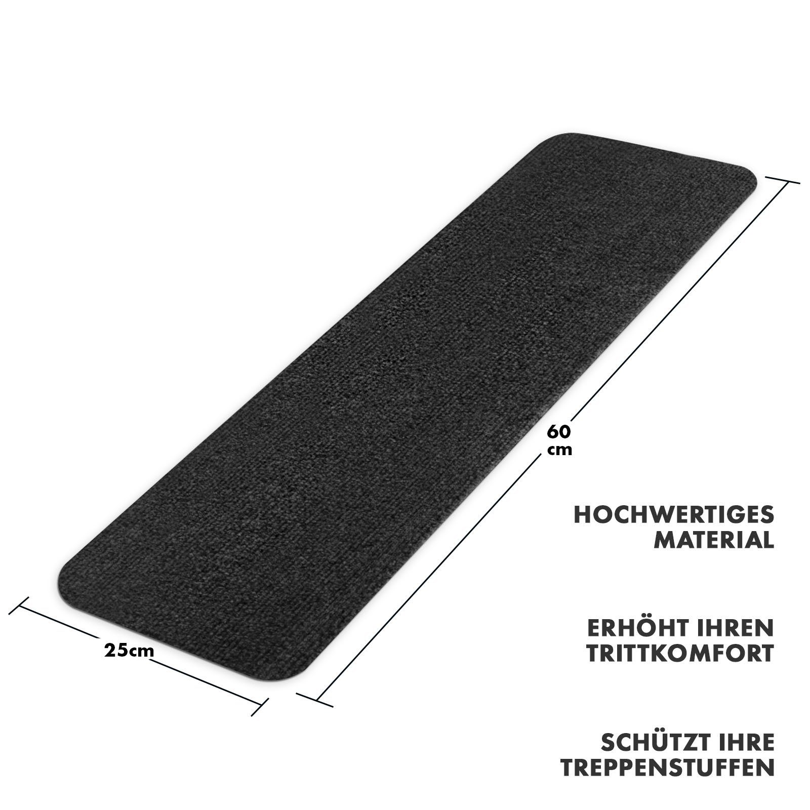 Karat Stufenmatte Denver, Treppenmatte, 5 Farben & 2 Größen, Rechteckig - o günstig online kaufen
