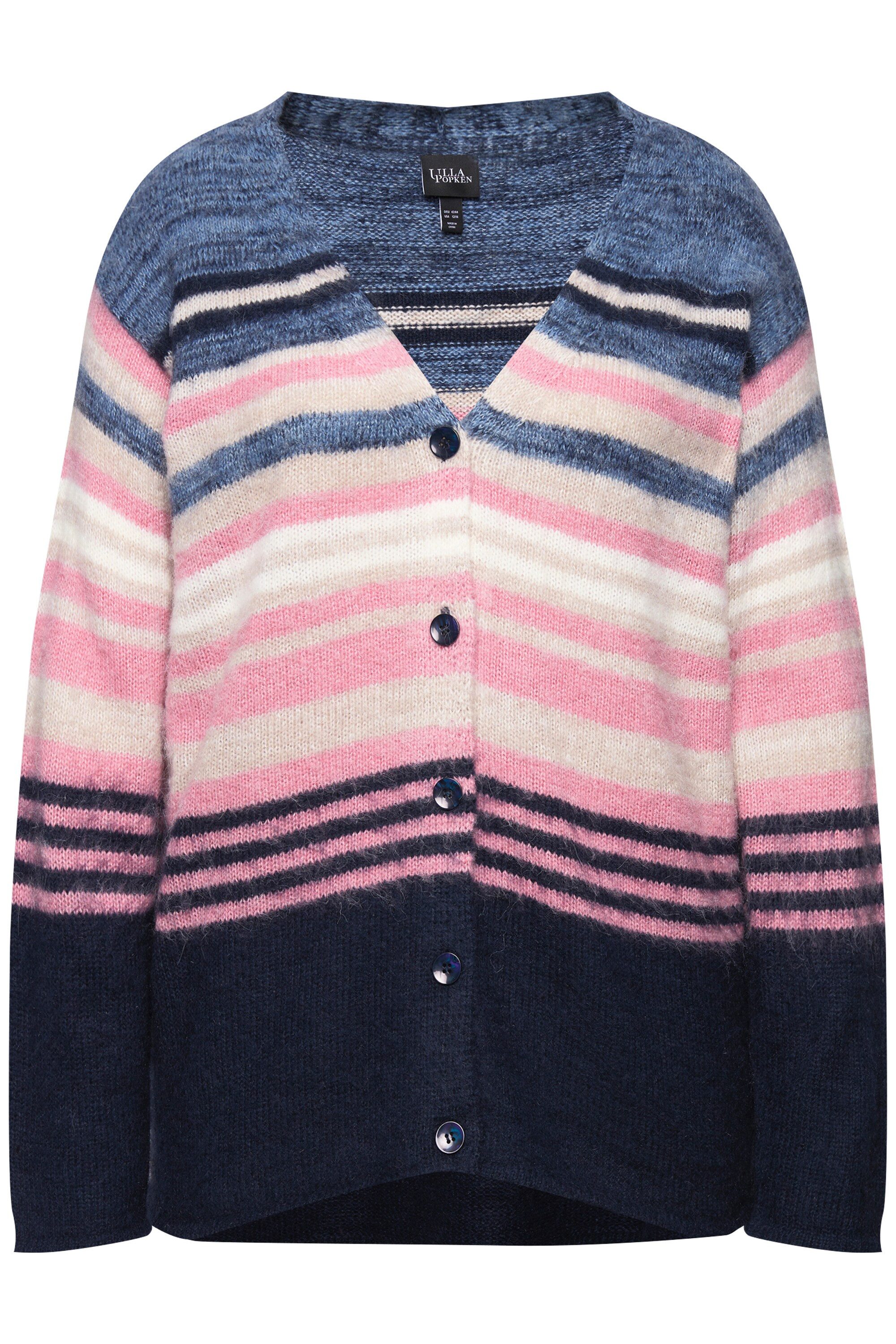 Ulla Popken Strickjacke Strickjacke offenes Modell günstig online kaufen