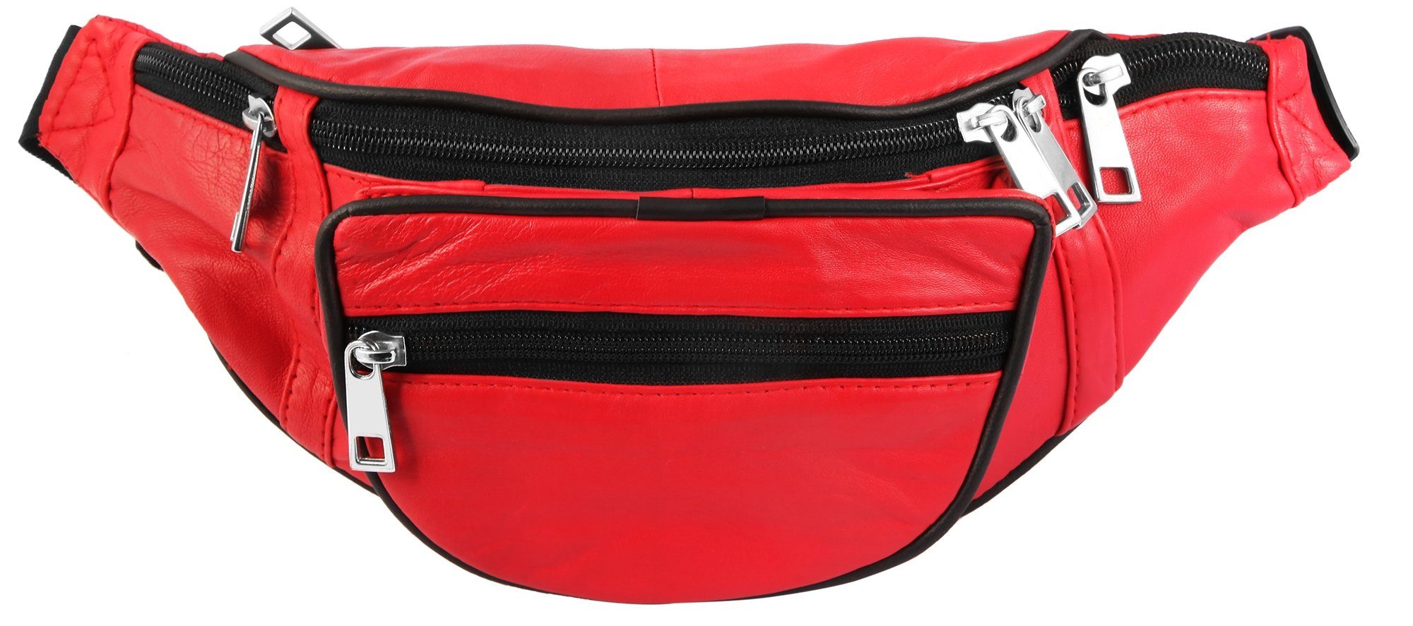 Bauchtasche Modir Unisex Hüfttasche Gürteltasche aus Echtleder