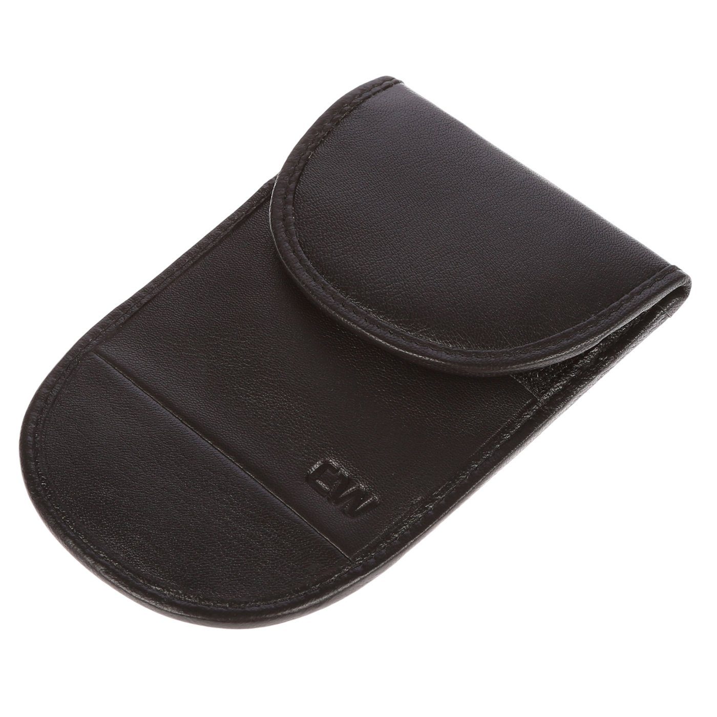 Christian Wippermann Geldbörse Echt Leder Schlüsselmäppchen Schlüsseletuie (einzeln), RFID Schutz Tasche