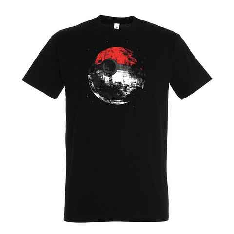 Youth Designz T-Shirt Poke Stern Ball Herren T-Shirt mit trendigem Frontprint