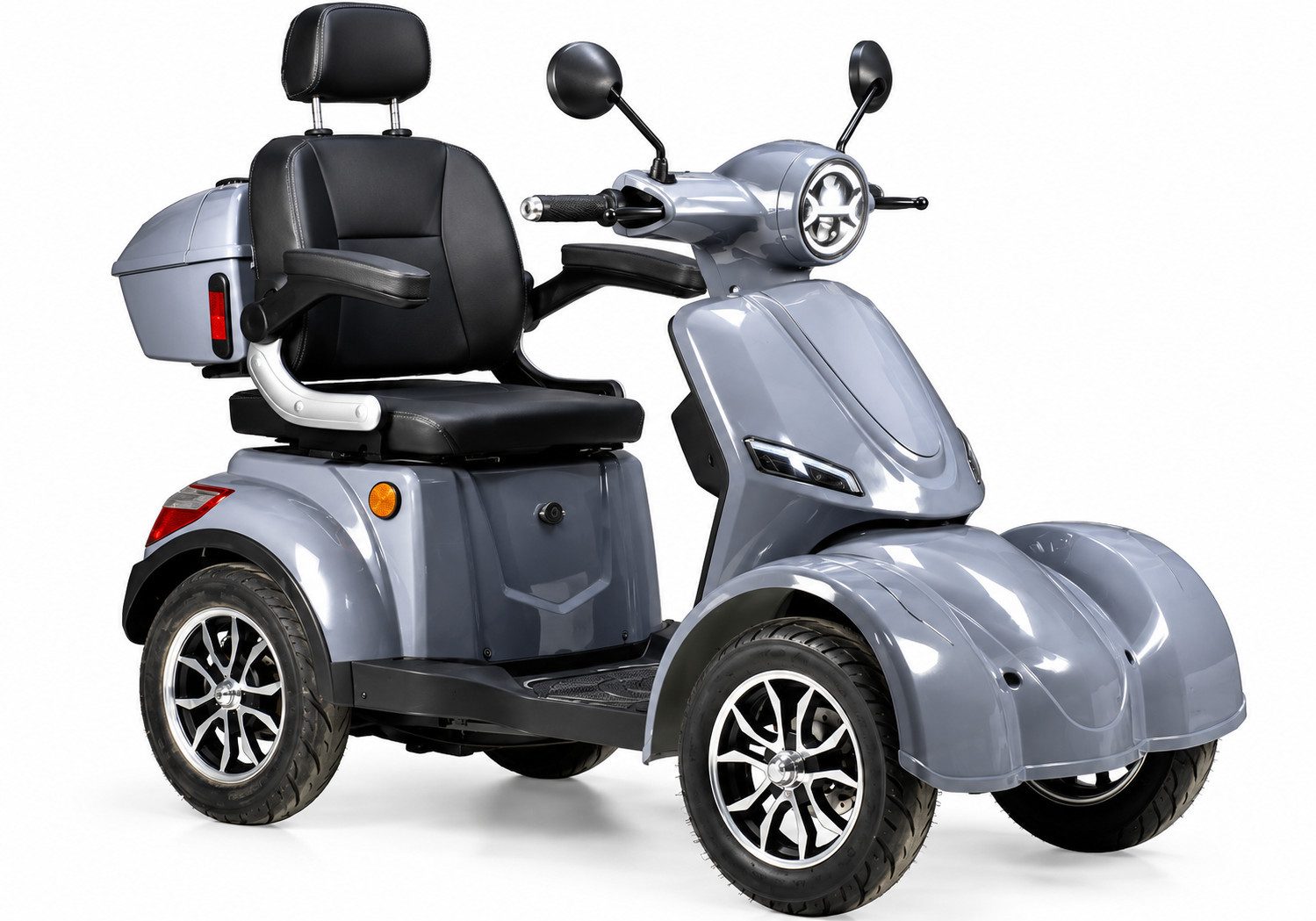 Homeline Elektromobil Elektromobil Seniorenmobil 25km/h 1000W 50km Reichweite Blei-Gel Blau