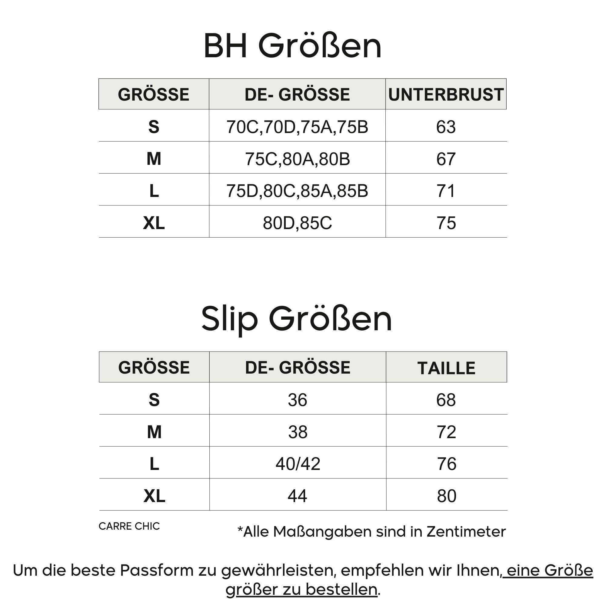 Elegant Love Set: Bügel-BH Sexy Dessous-Set, Damenunterwäsche, BH und String (Set, 2-tlg., mit Tanga) BH-Set mit Panty, Lingerie für Damen, Reizwäsche – Bild 5 von 5