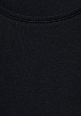 Cecil T-Shirt Lena in Unifarbe